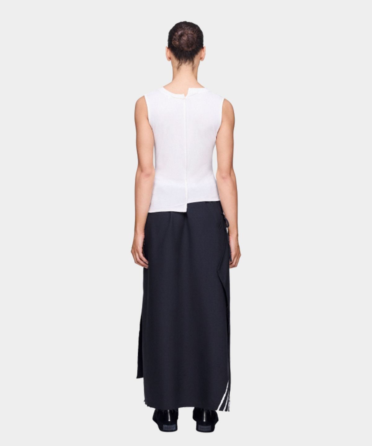 와이쓰리(Y-3) (W) 딥 다이 탱크 탑 화이트 W KNIT DD TANK CHALK WHITE