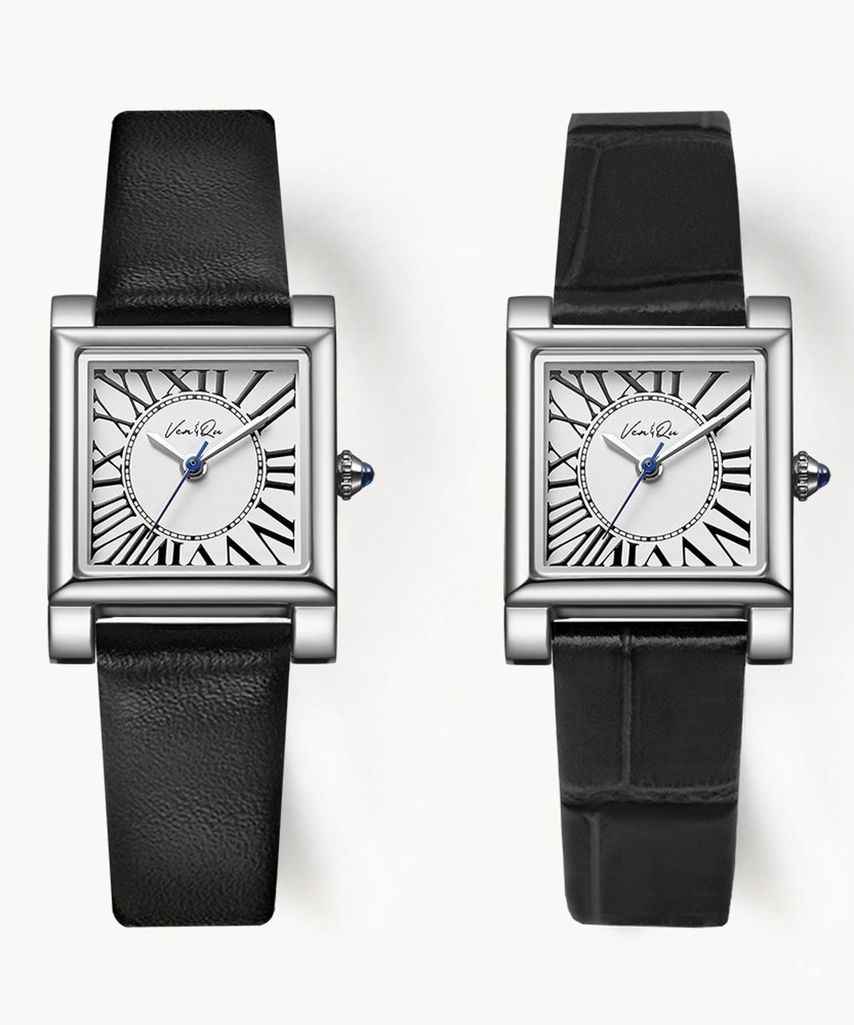 벤앤쿠(VENANDQU) Kalm Classic-Silver(leather) 2options