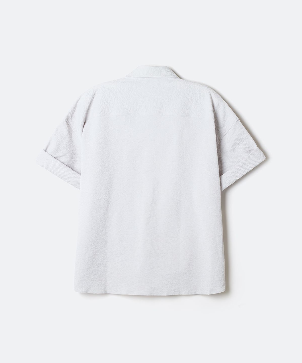 스파오(SPAO) [시티웨어] 오버핏 반팔 셔츠_SPYWG25C05