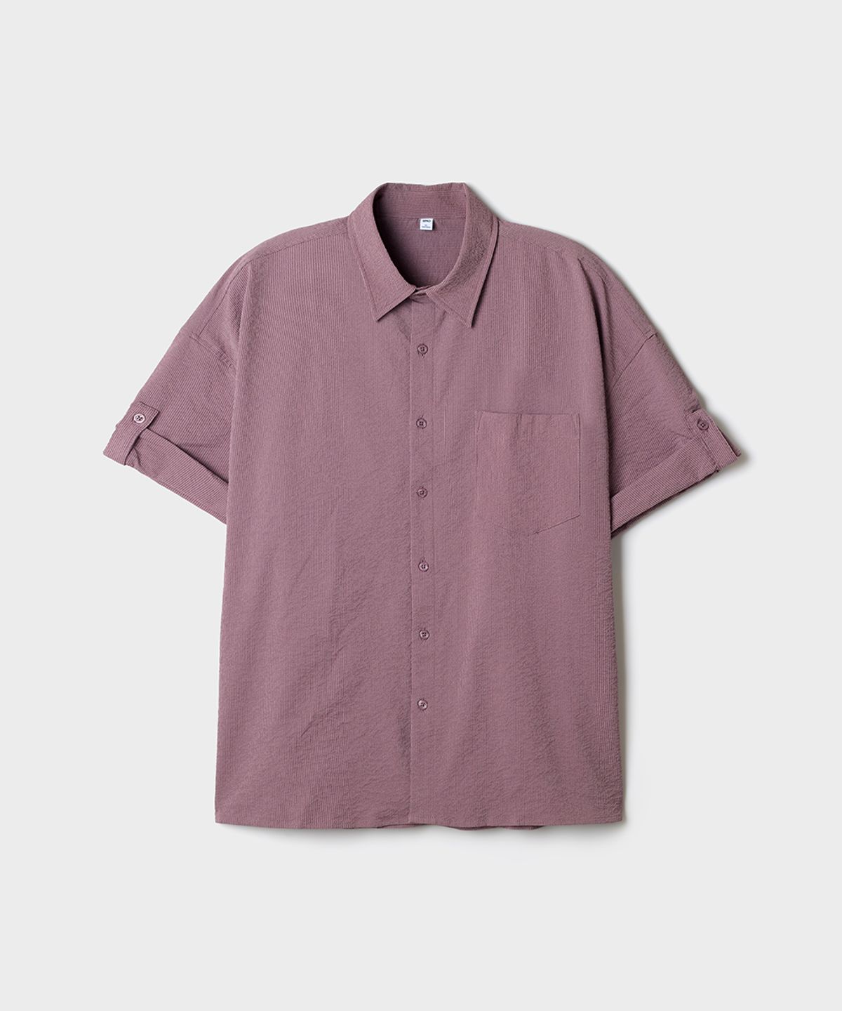 스파오(SPAO) [시티웨어] 오버핏 반팔 셔츠_SPYWG25C05