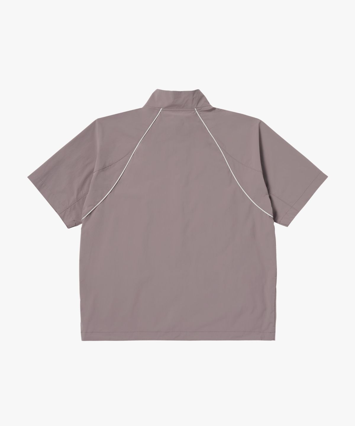 골스튜디오(GOALSTUDIO) COLOR-BLOCK S/S ANORAK-BROWN