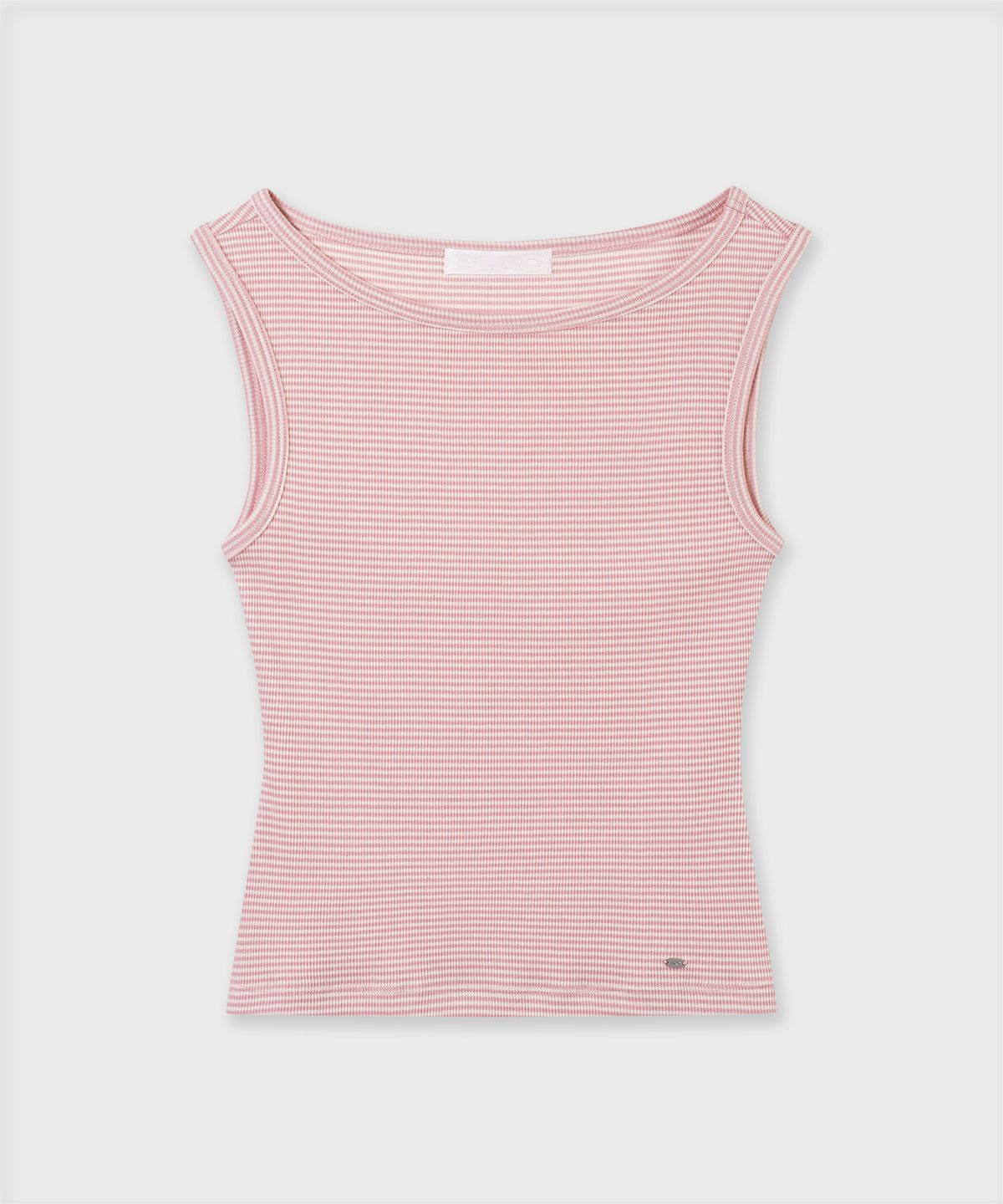 플랙 우먼(PLAC WOMEN) 보트넥 슬림 슬리브리스 탑 3colors