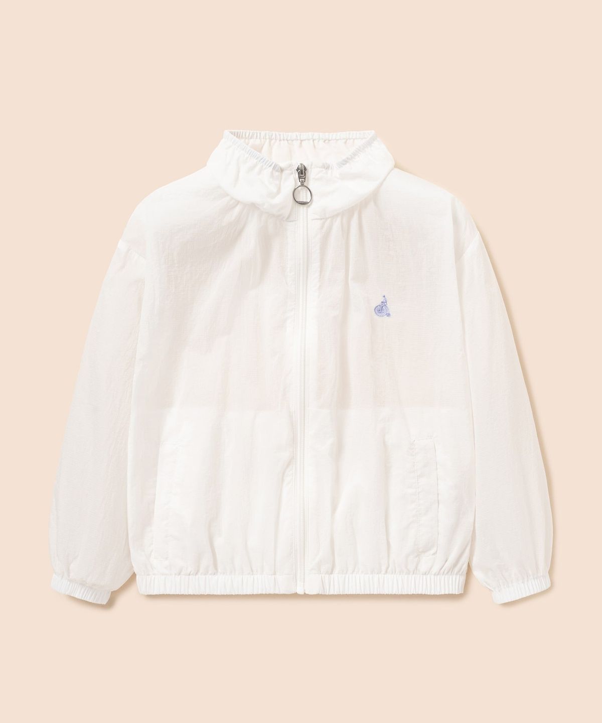 빈폴 키즈(BEANPOLE KIDS) 여아 러블리 에어리 바람막이 점퍼 - 아이보리 (BI6339G020)