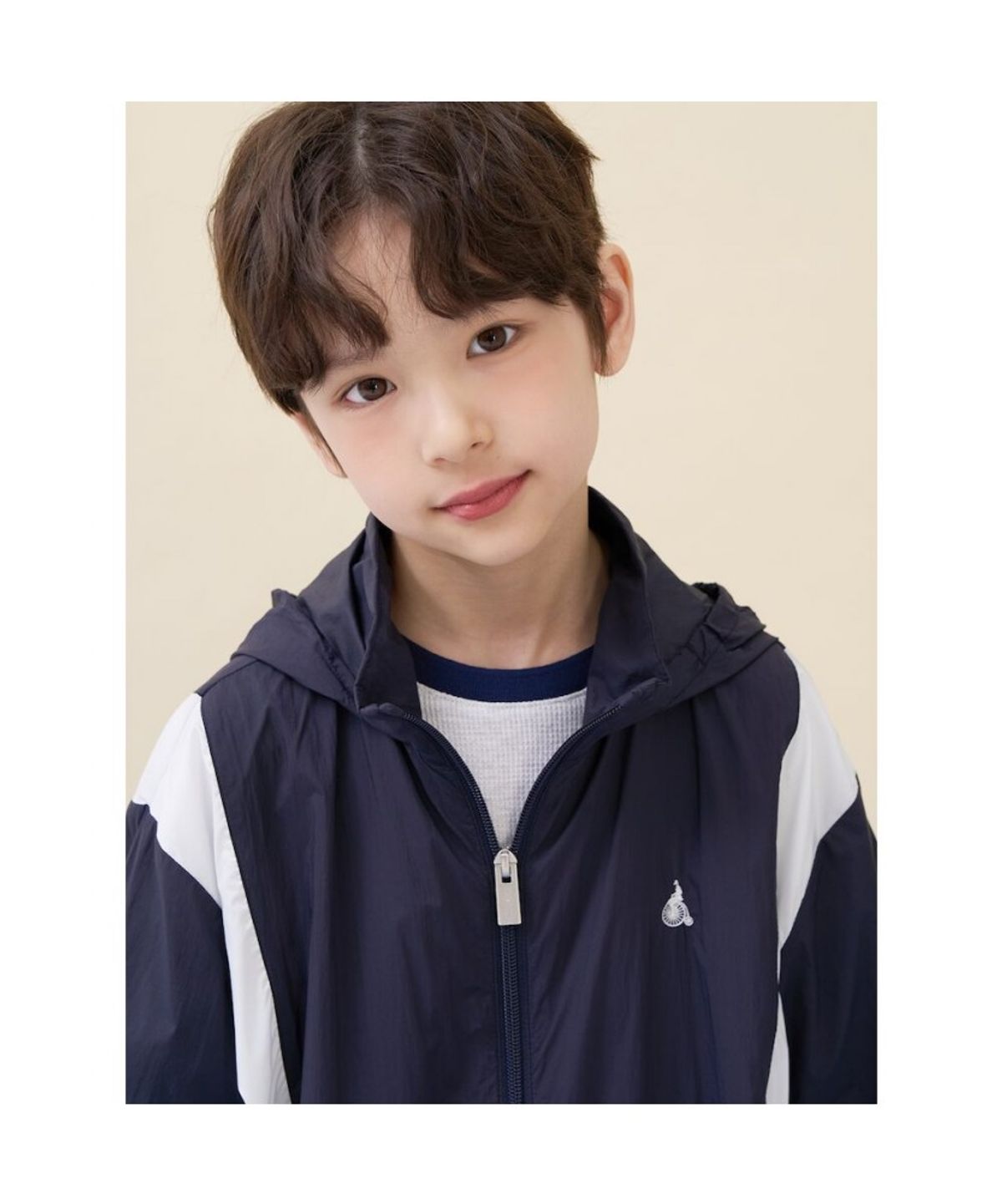빈폴 키즈(BEANPOLE KIDS) 에어리 바람막이 점퍼 - 네이비 (BI6339U02R)