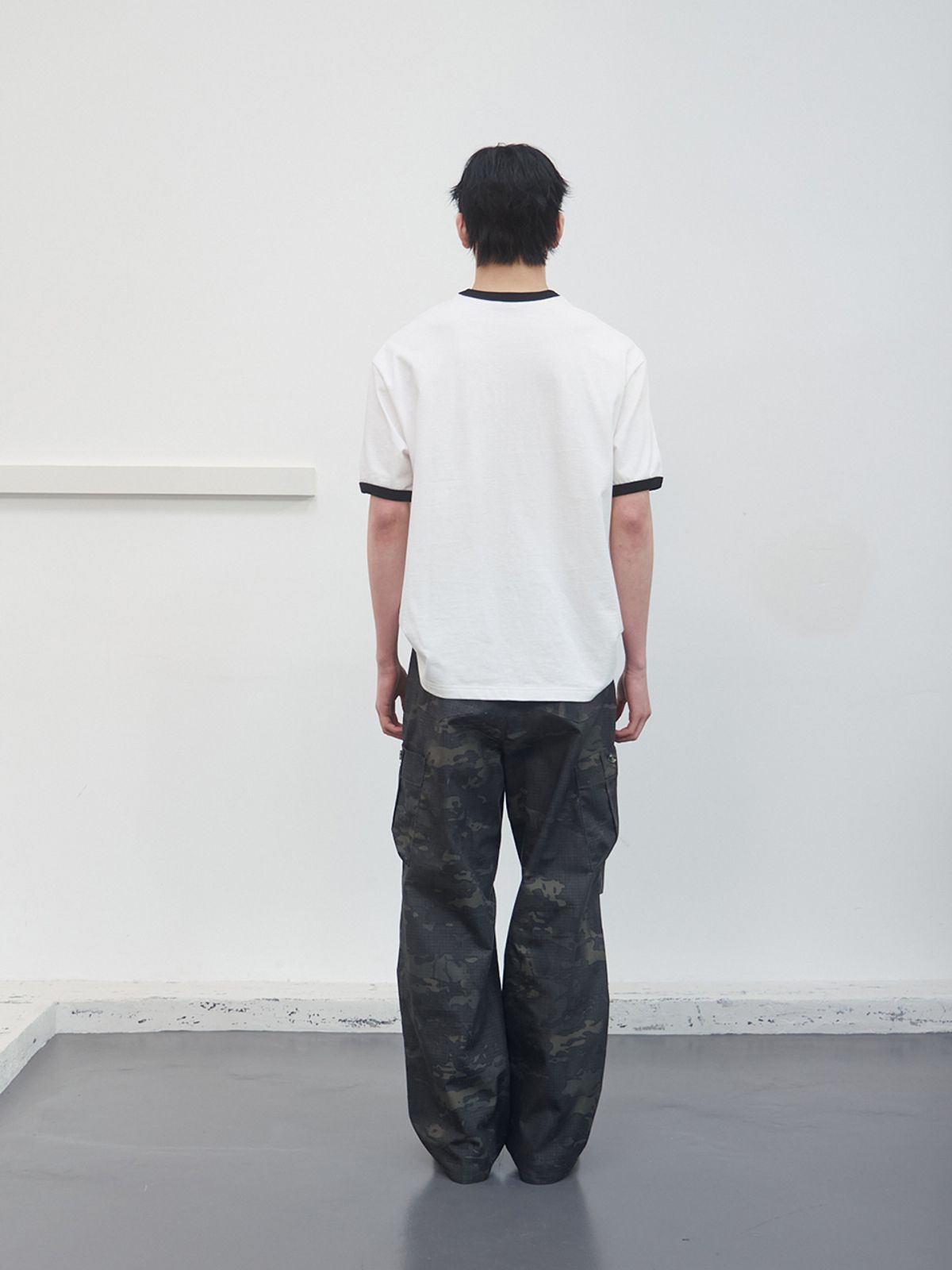 기준 맨(KIJUN MEN) Kewt Ringer Tee Off-White