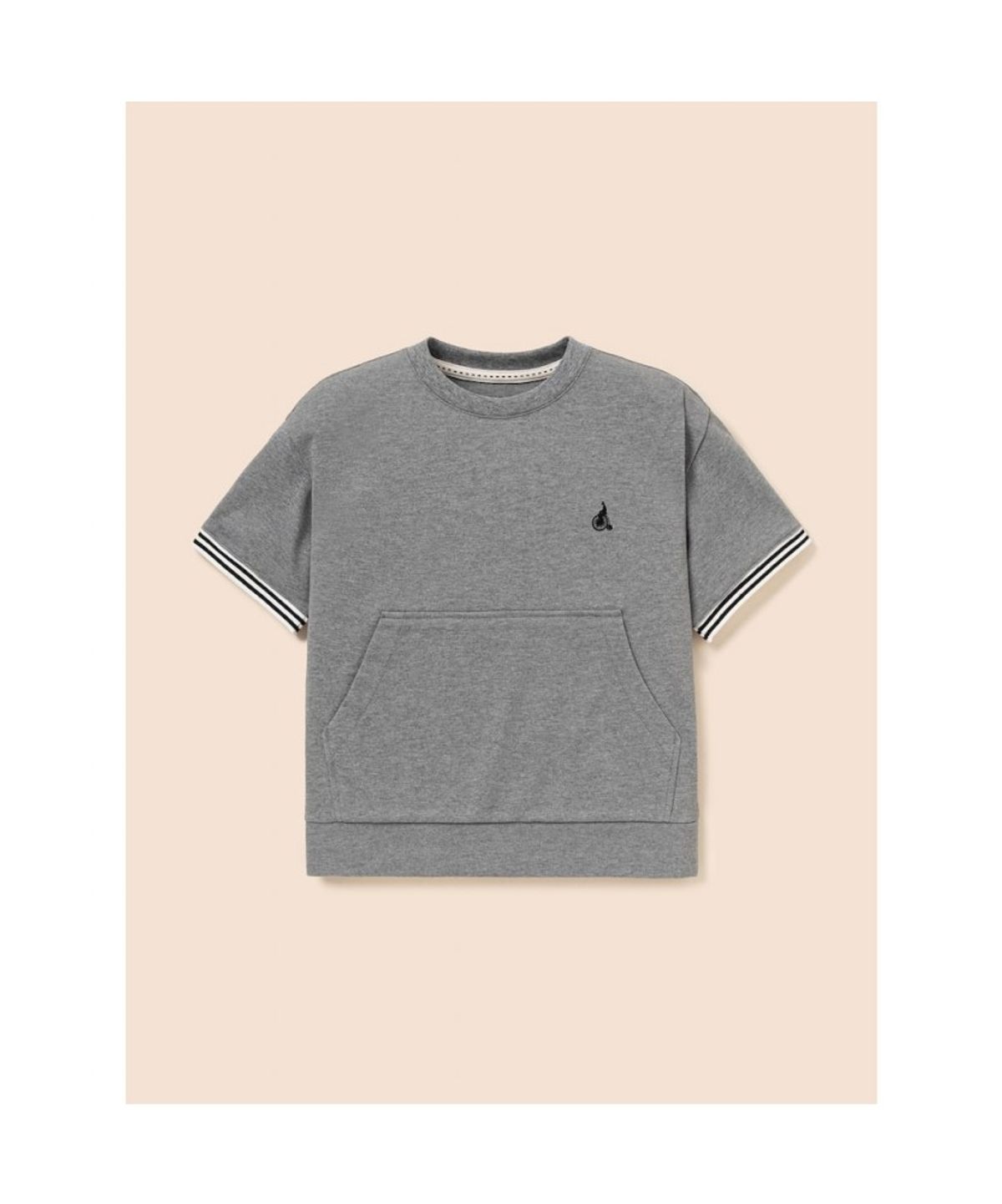 빈폴 키즈(BEANPOLE KIDS) 여아 포켓 포인트 피케 상하 세트 - 그레이 (BI6342G053)