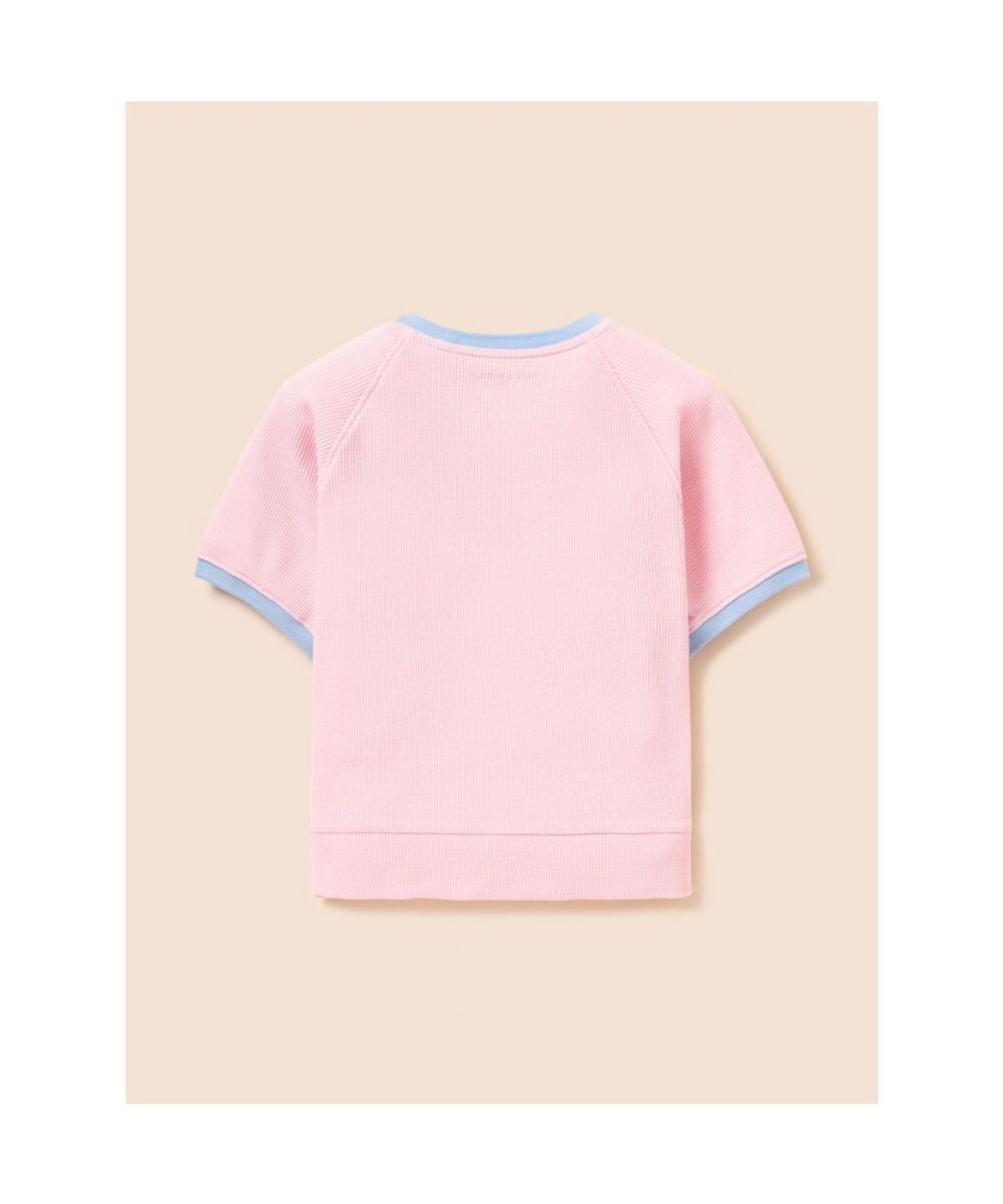 빈폴 키즈(BEANPOLE KIDS) 여아 달이 포인트 와플 상하 세트 - 라이트 핑크 (BI6342G04Y)