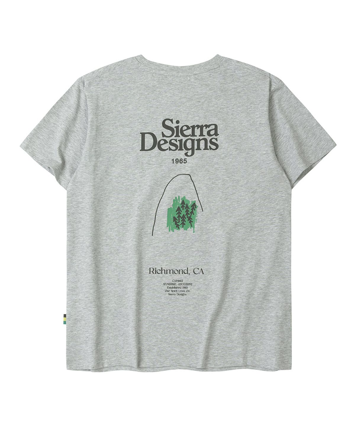 시에라디자인(SIERRA DESIGNS) W) 리치몬드 로고 칠라이트(CHILL-LITE) 숏슬리브 MELANGE GREY