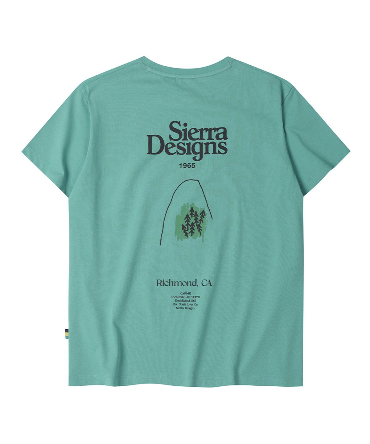시에라디자인(SIERRA DESIGNS) W) 리치몬드 로고 칠라이트(CHILL-LITE) 숏슬리브 BLUE GREEN