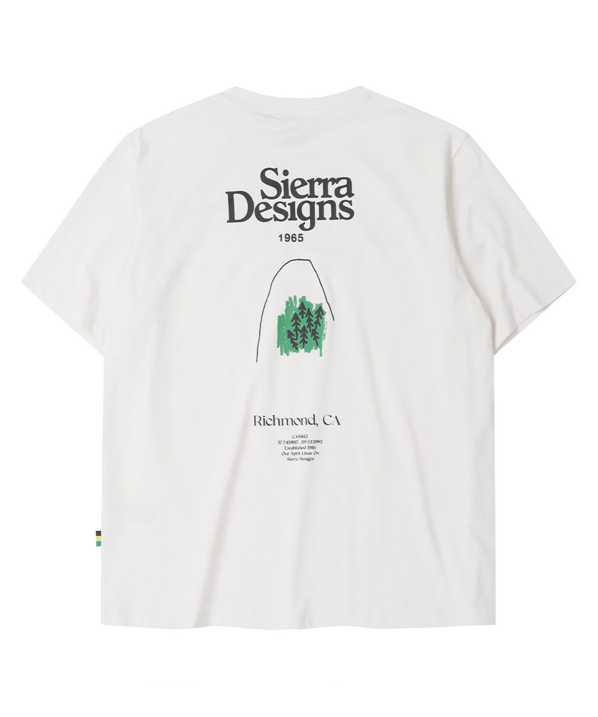 시에라디자인(SIERRA DESIGNS) 리치몬드 로고 칠라이트(CHILL-LITE) 숏슬리브 WHITE