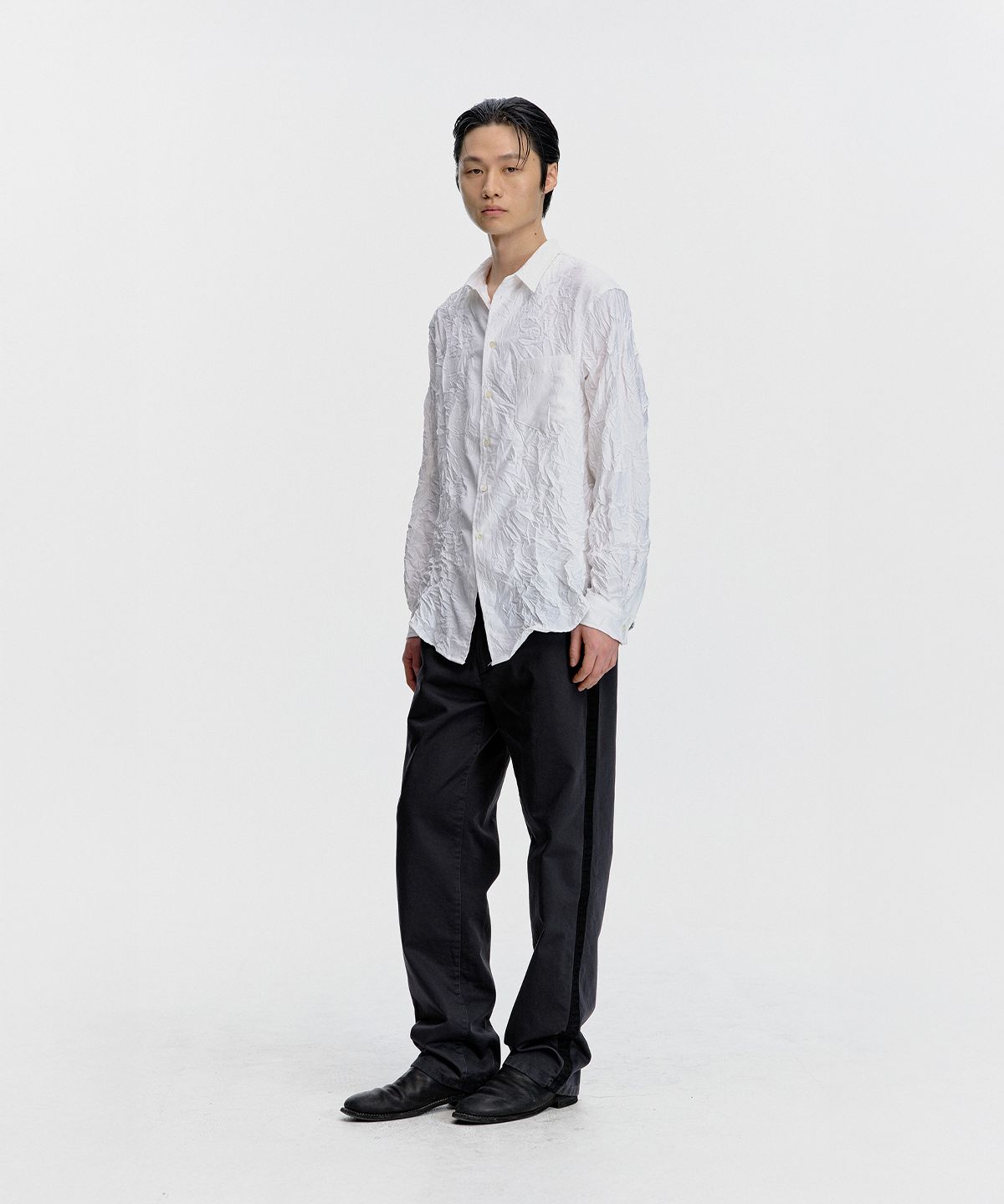 서피스에디션(SURFACE EDITION) SIDE LINE HOOK PANTS NAVY