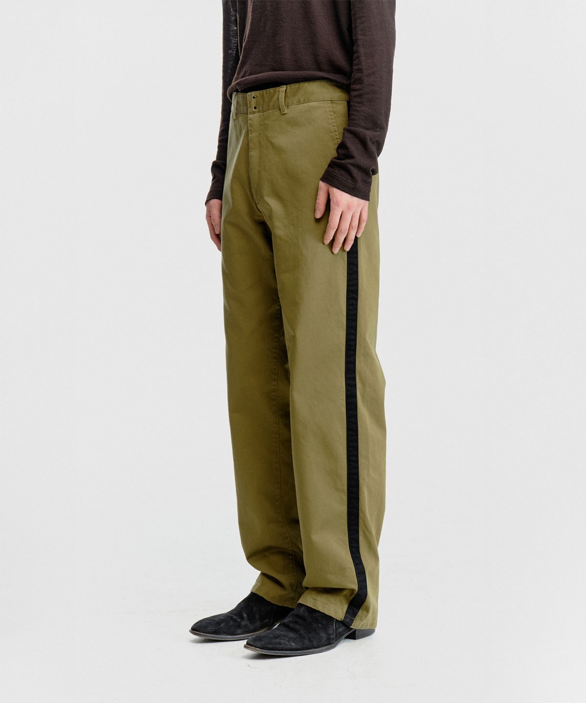 서피스에디션(SURFACE EDITION) SIDE LINE HOOK PANTS BEIGE