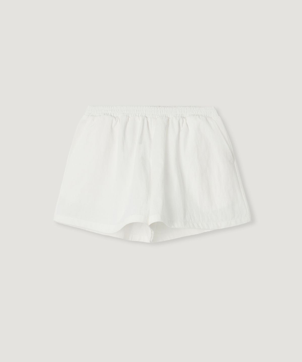 페르브(FERV) Cotton A-line Shorts - Ivory