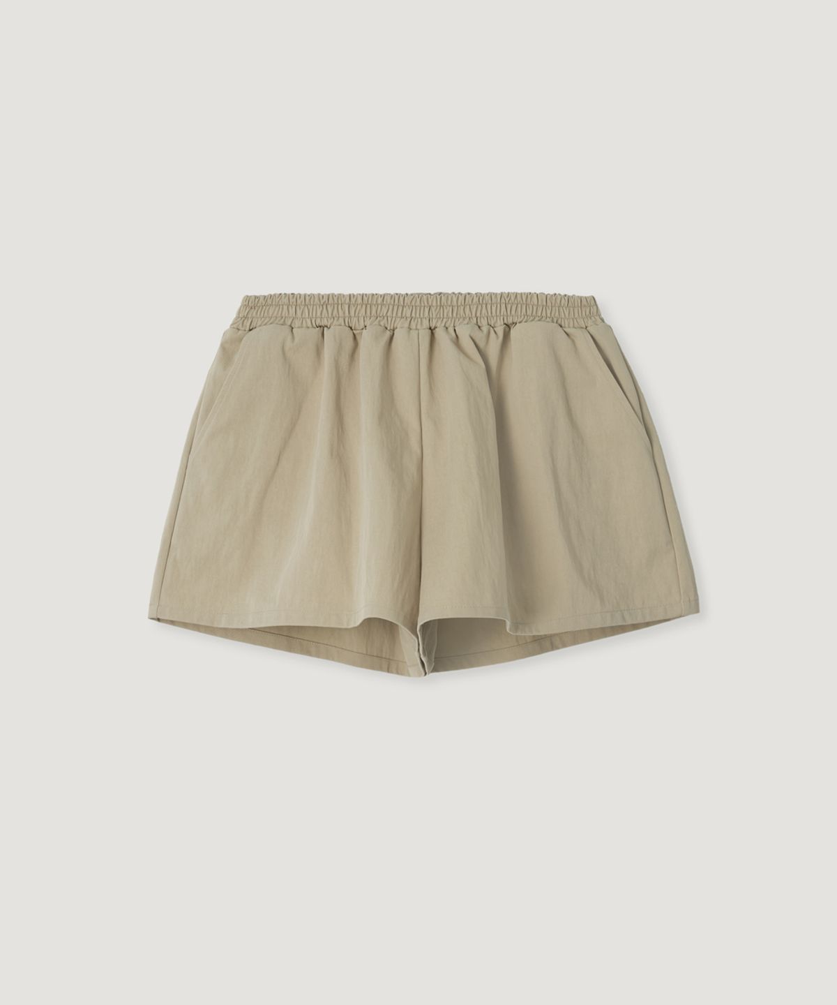 페르브(FERV) Cotton A-line Shorts - Beige