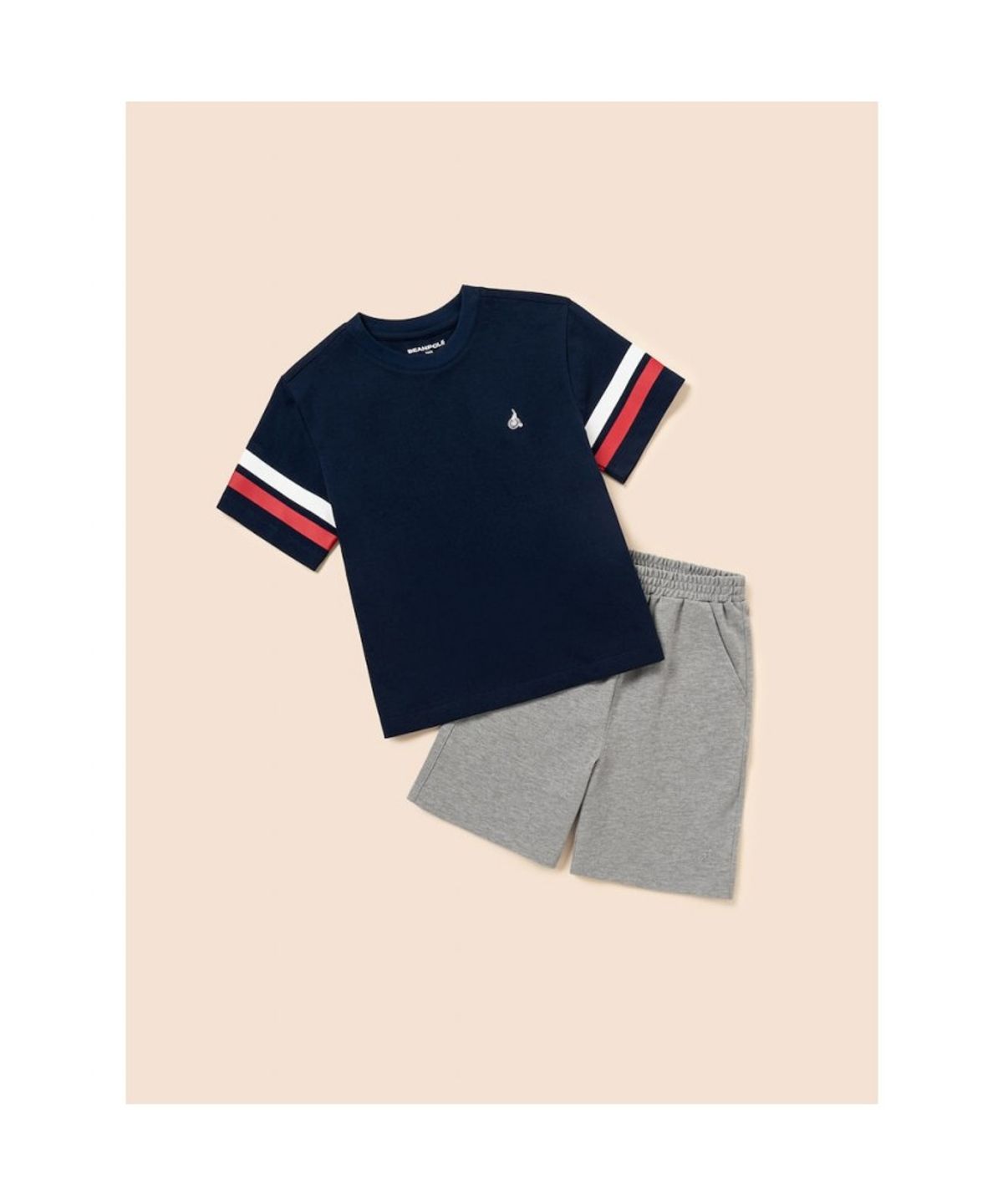 빈폴 키즈(BEANPOLE KIDS) 피케 반소매 상하세트  네이비 (BI6342U07R)