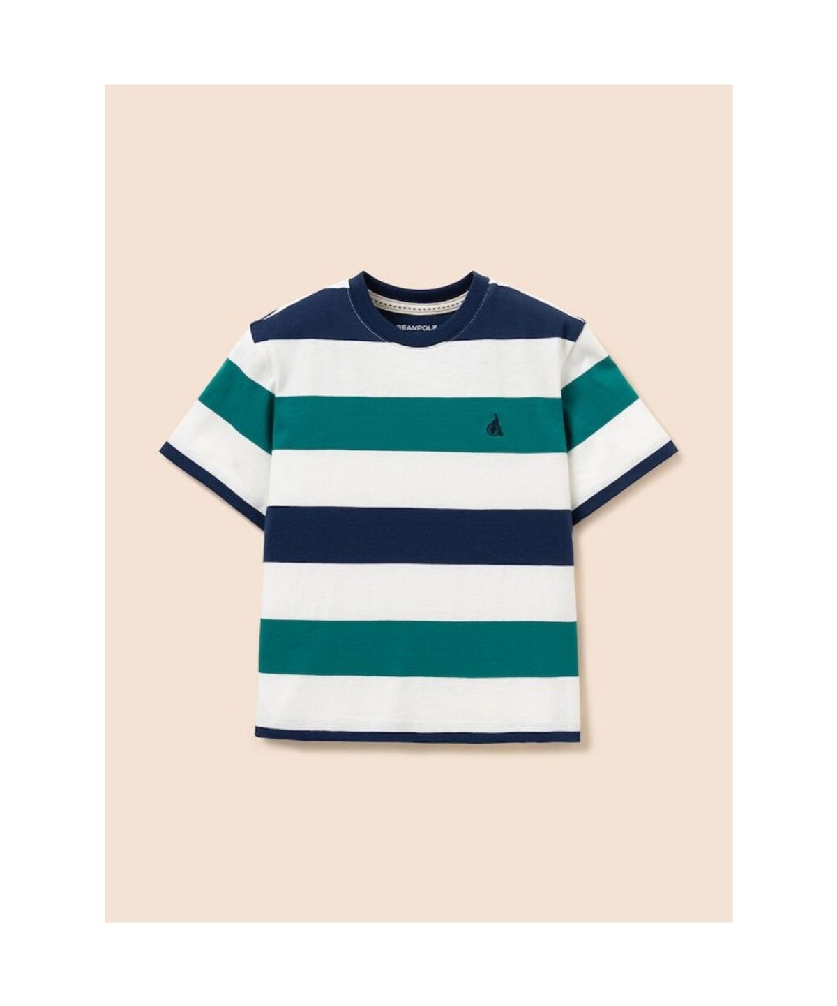 빈폴 키즈(BEANPOLE KIDS) 빅 멀티 스트라이프 티셔츠  블루 (BI6342U16P)
