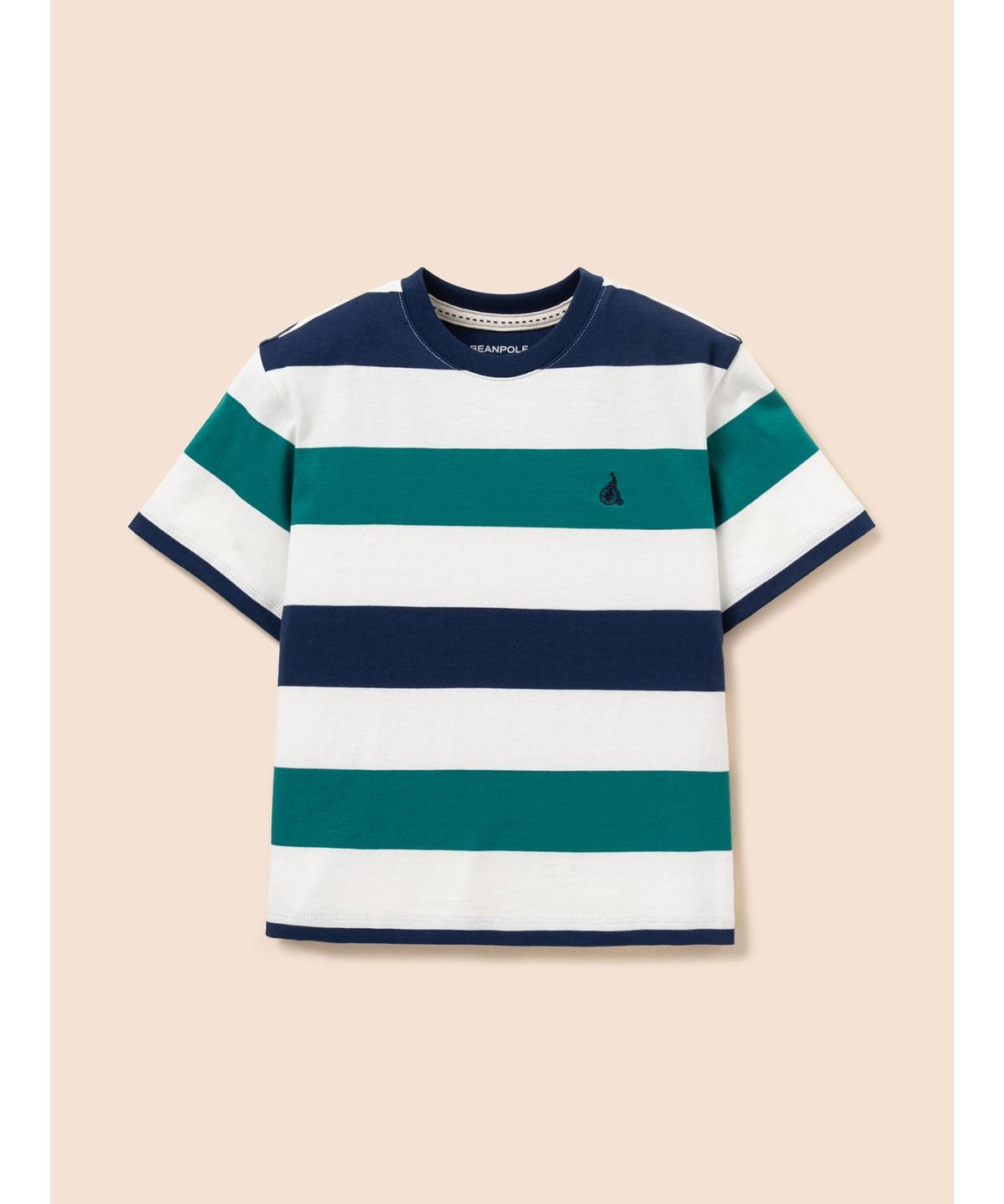 빈폴 키즈(BEANPOLE KIDS) 빅 멀티 스트라이프 티셔츠  블루 (BI6342U16P)