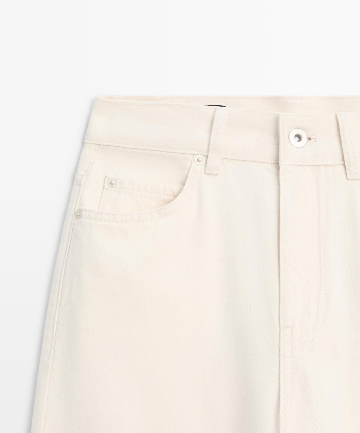 마시모두띠(MASSIMO DUTTI) 하이라이즈 와이드 레그 진