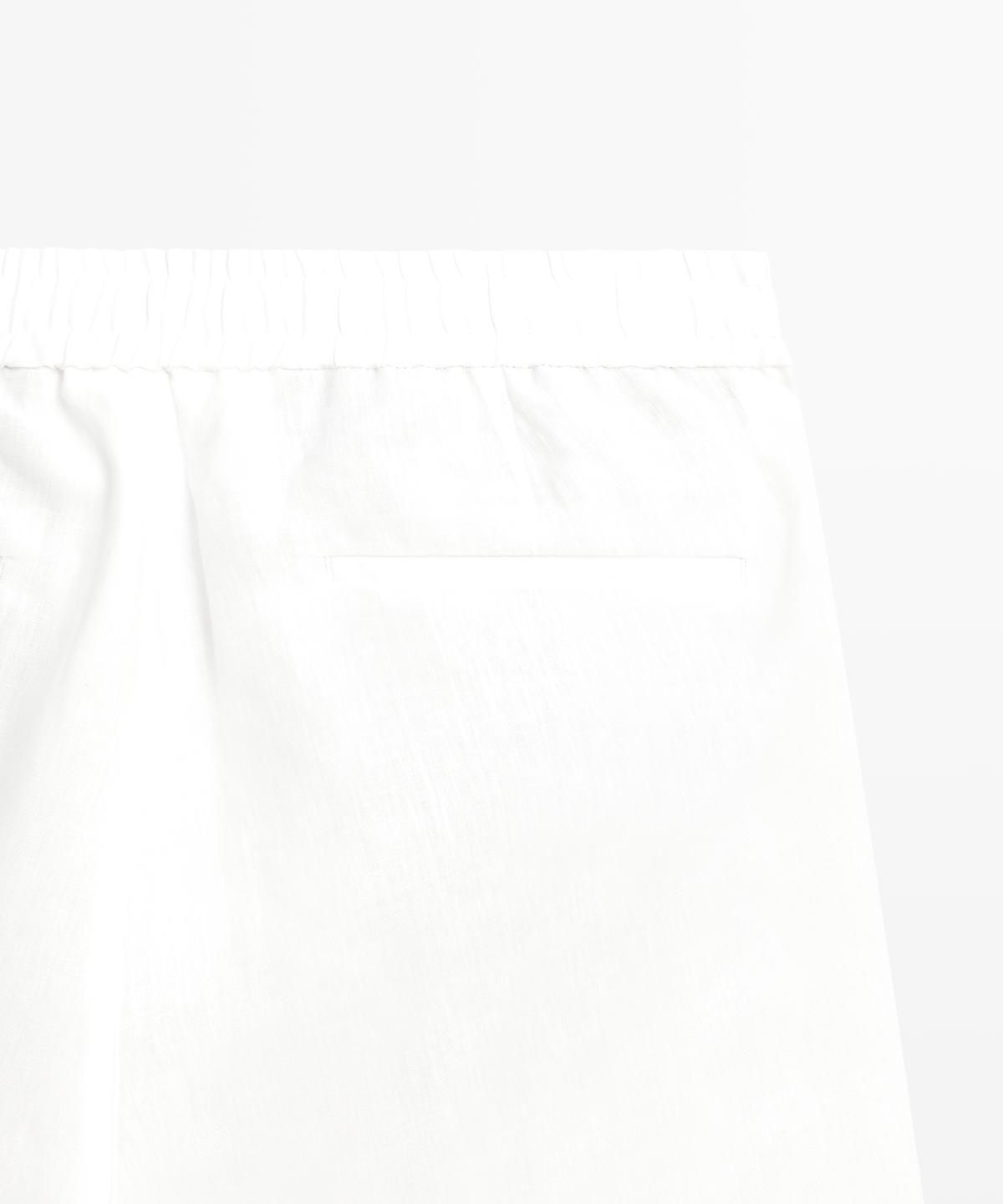 마시모두띠(MASSIMO DUTTI) 100% 린넨 버뮤다 쇼츠