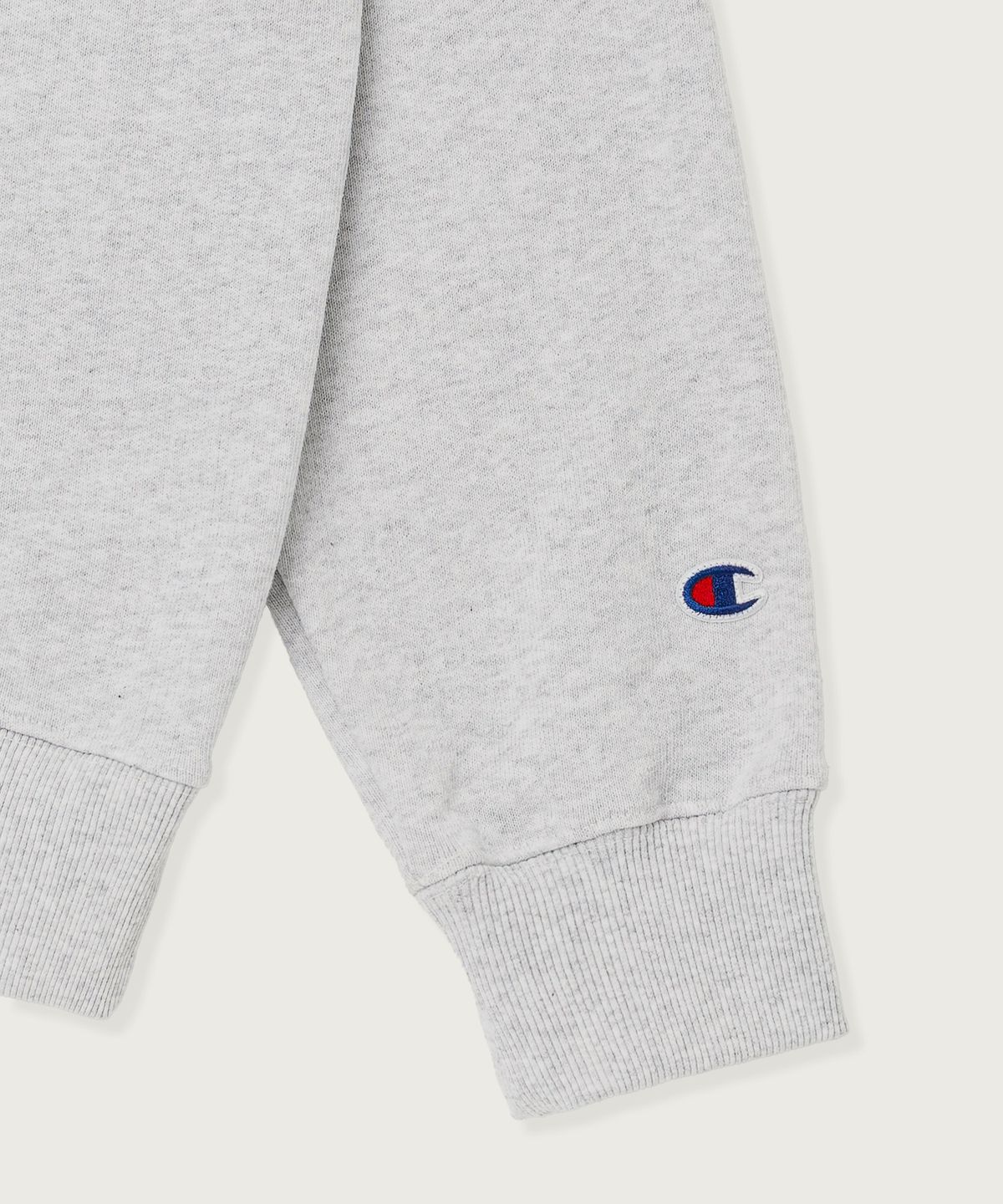 챔피온(CHAMPION) 챔피온 X 콤팩트레코드바 빅 로고 후드 티셔츠 Light Grey