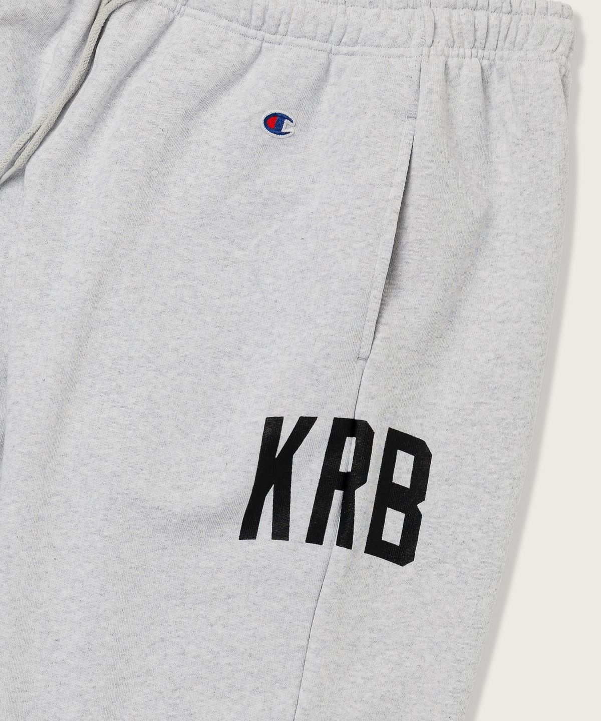 챔피온(CHAMPION) 챔피온 X 콤팩트레코드바 빅 로고 스웨트 팬츠 Light Grey