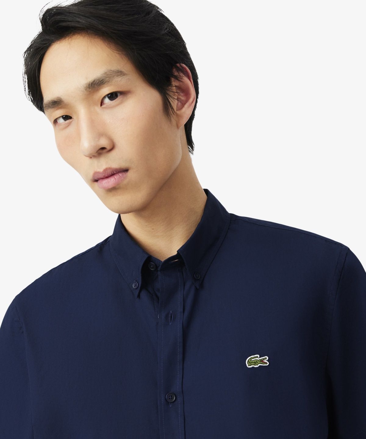 라코스테(LACOSTE) 남성 라이트 포플린 반팔 셔츠 CH2312-56G 166