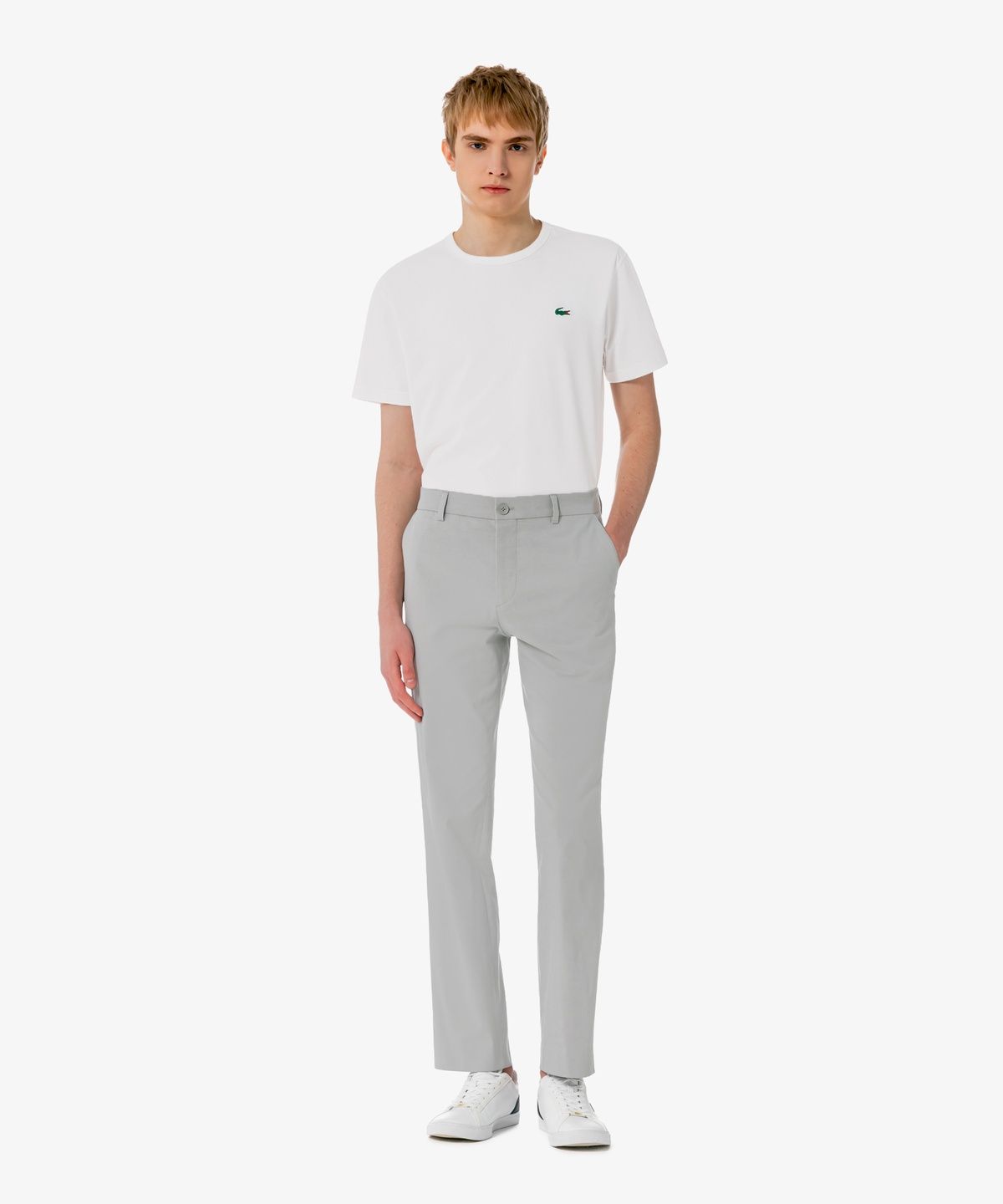 라코스테(LACOSTE) 남성 추연사 치노 HH354E-56G ACZ