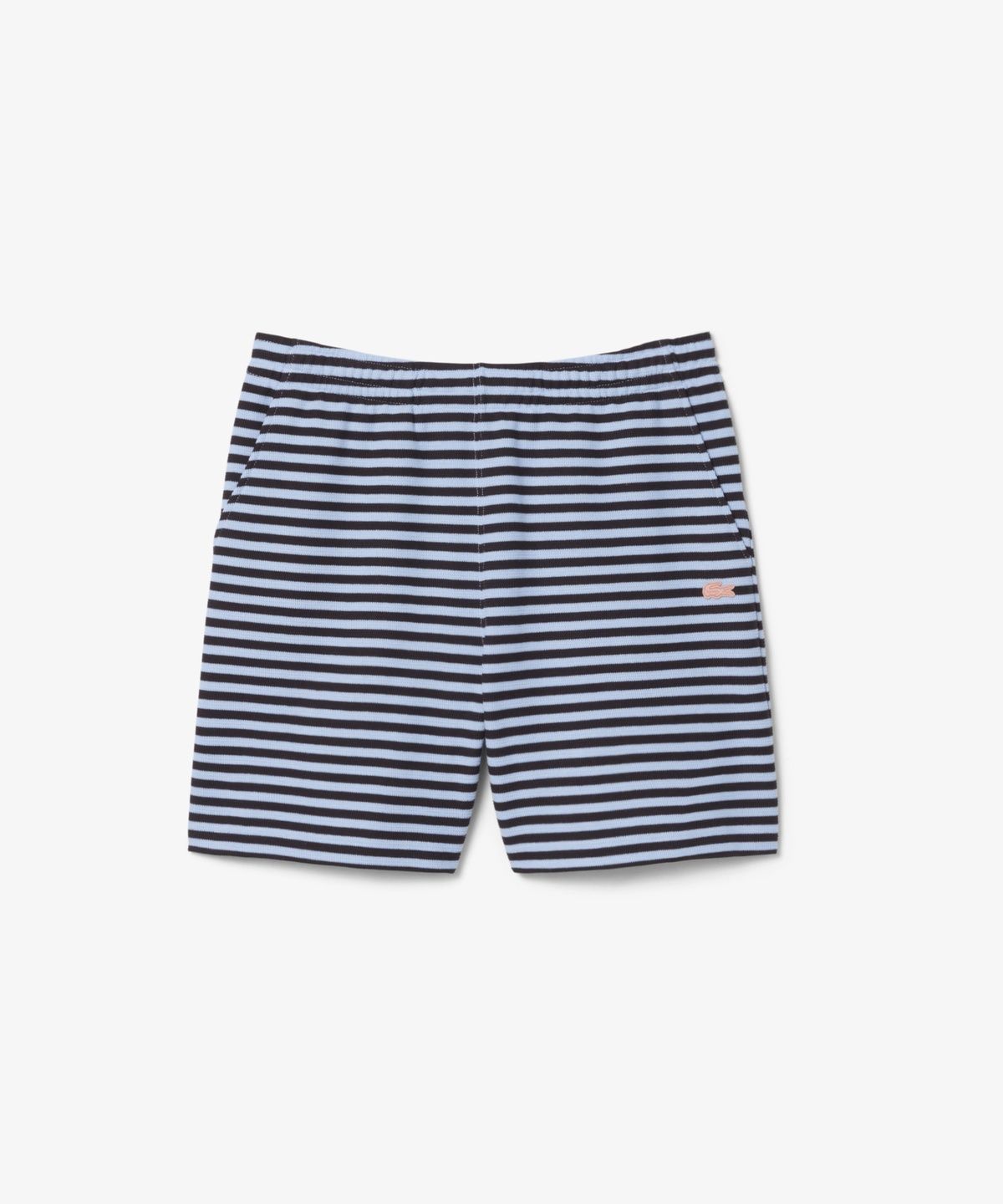 라코스테(LACOSTE) 남성 가로 스트라이프 포플린 쇼츠 GH2198-56G 4I3