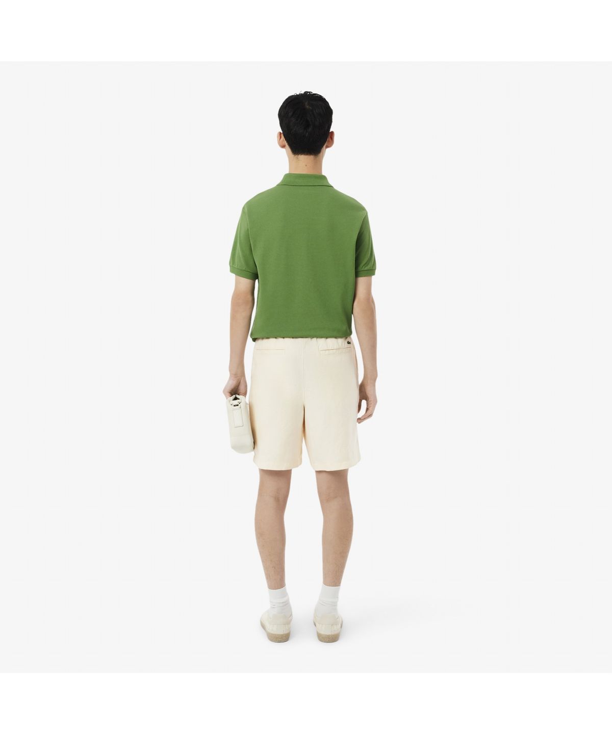 라코스테(LACOSTE) 남성 린넨 혼방 밴딩 쇼츠 GH2628-56G 056