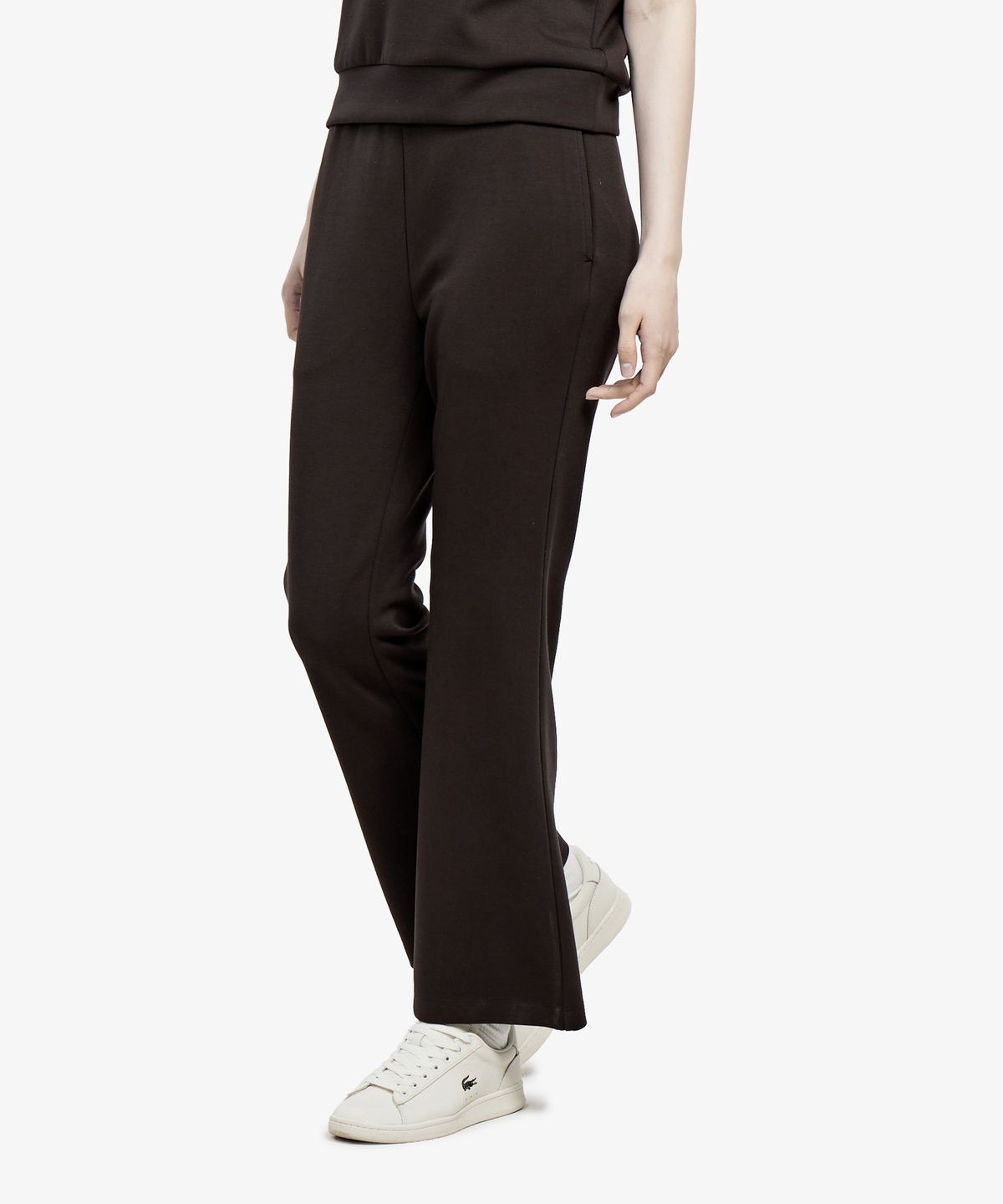 라코스테(LACOSTE) 여성 라이트 저지 셋업 팬츠 XF799E-56G 3LA