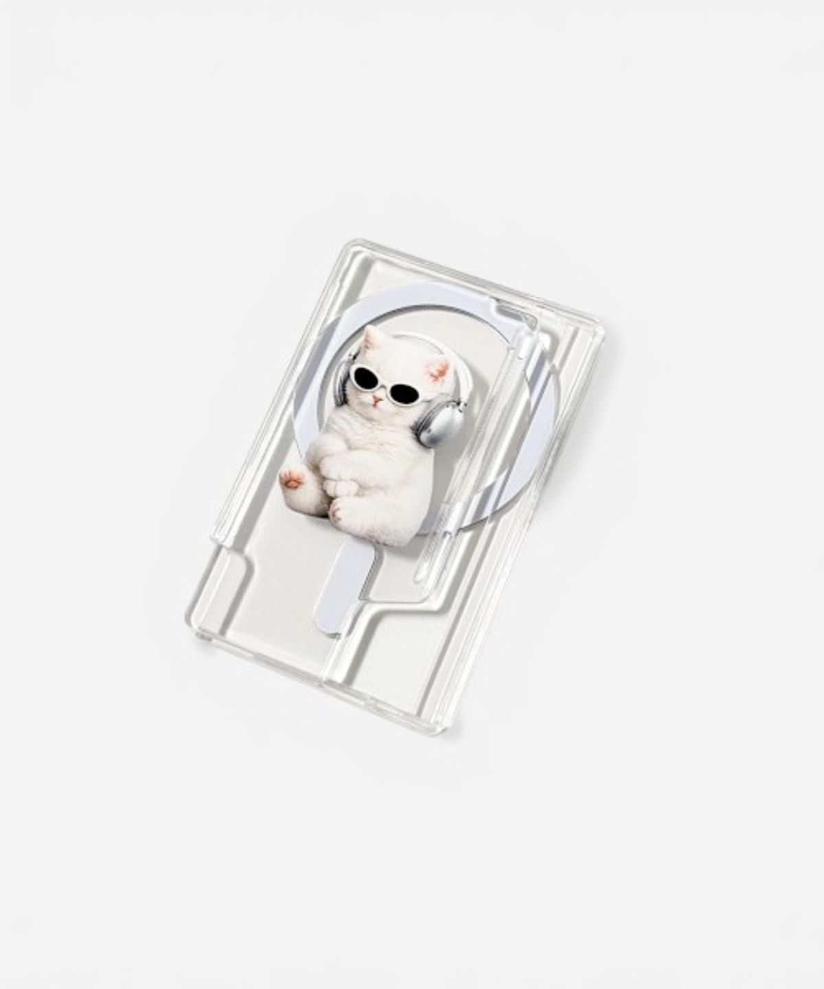 에이쓰리비쓰리(A3B3) [맥세이프] Milk Cat 밀크 캣 (맥세이프 카드 지갑)