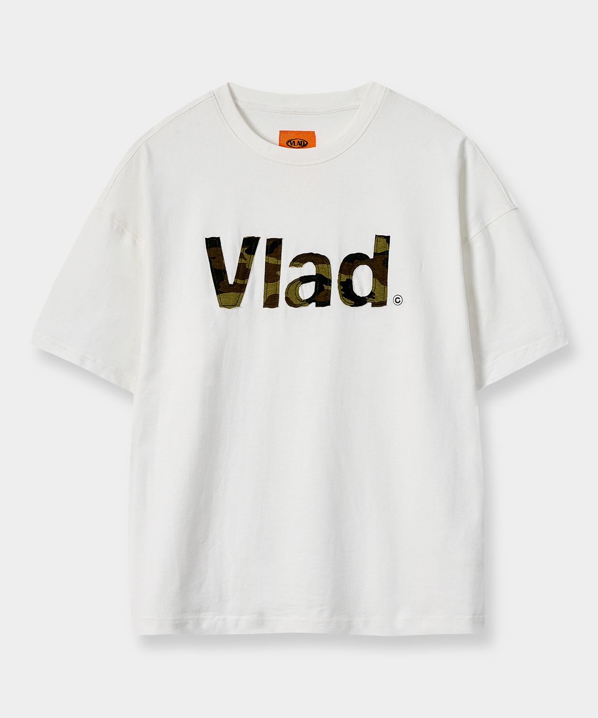 디미트리블랙(DIMITRI BLACK) VLAD 컷오프 아플리케 반팔 티셔츠_4 COLOR
