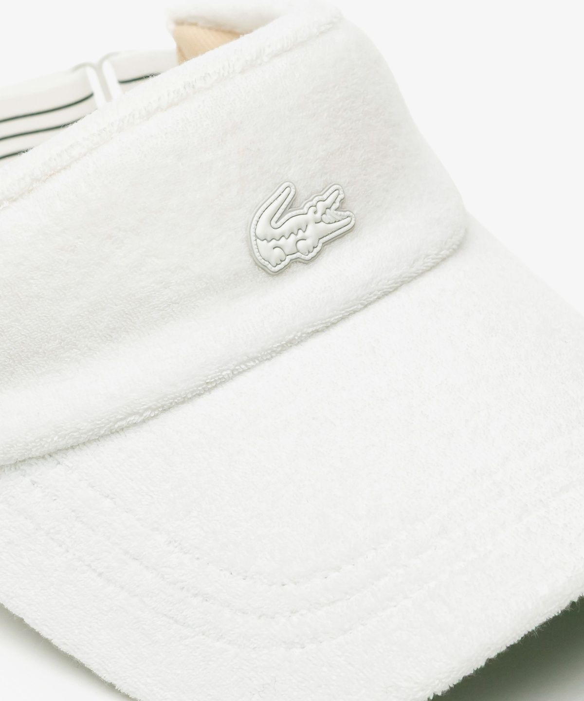 라코스테(LACOSTE) 여성 테리 선바이저 RK348E-56G 70V