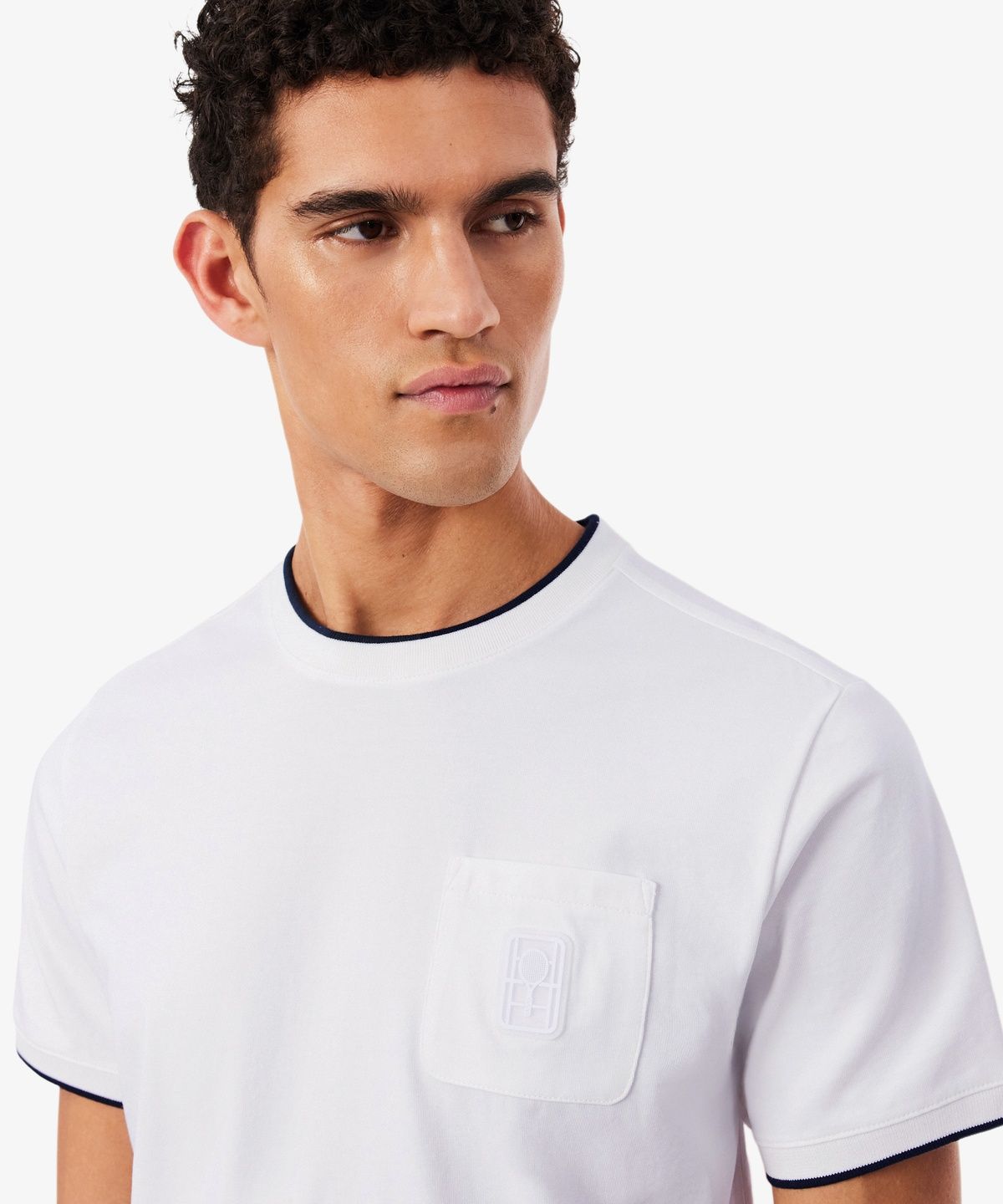 라코스테(LACOSTE) 남성 테니스 헤리티지 반팔 티셔츠 TH0209-56G 001