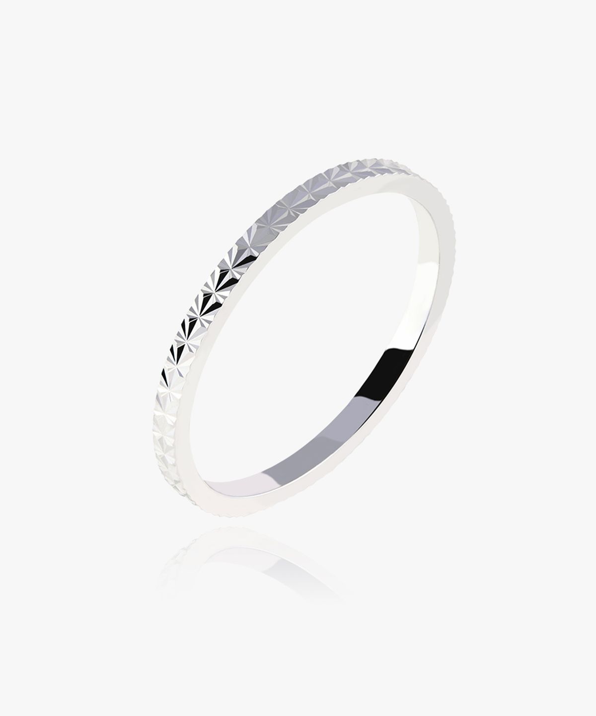 엘렌쥬얼리(HELENE JEWELRY) 925 실버 이클립스 컷팅 미스 링 은 반지