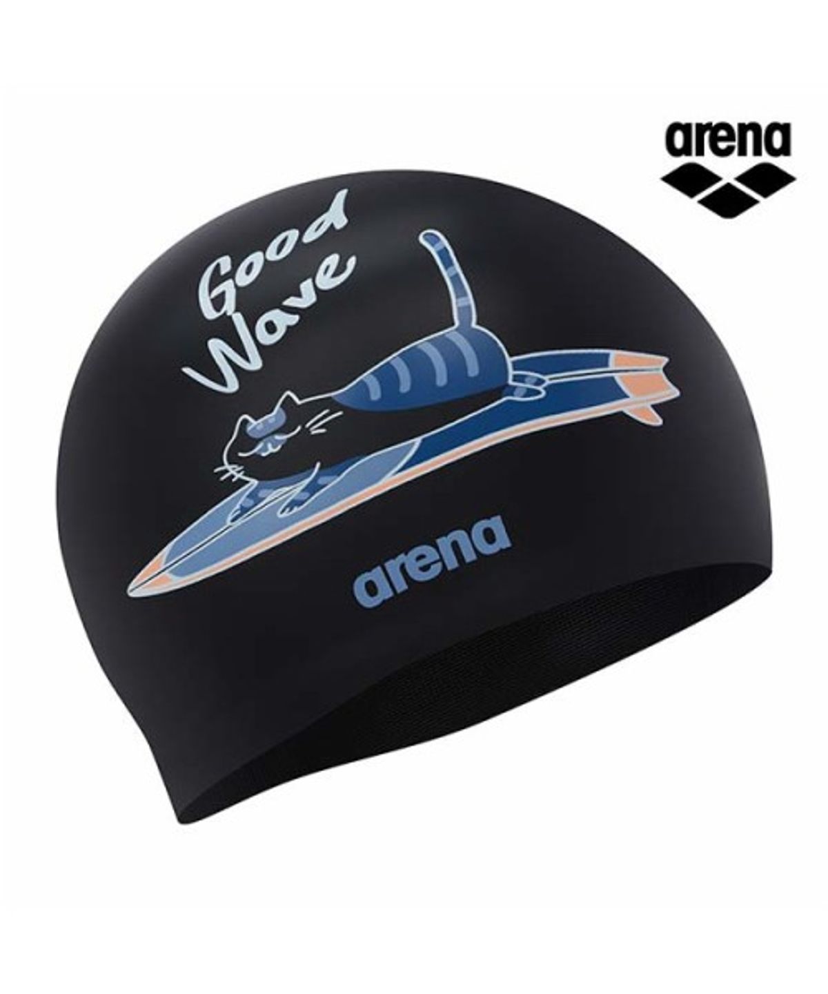 아레나(ARENA) 서핑냥 실리콘수모 A6AC1AC04BLK