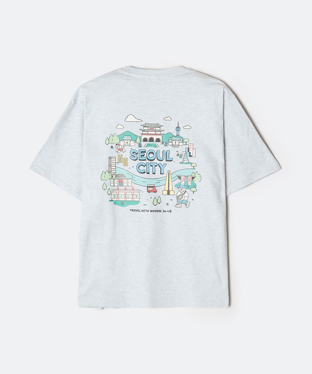 스파오(SPAO) (우디) 서울투어 반팔티(SPRPFA9C72 RE)_SPRPGA9C73
