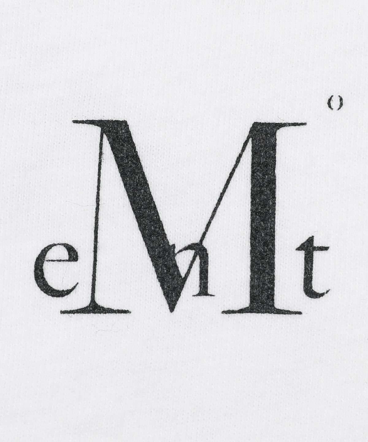 무센트(MUCENT) [키즈] 무센트 시그니처 백 라운드 원형 로고 반팔 티 (2컬러)