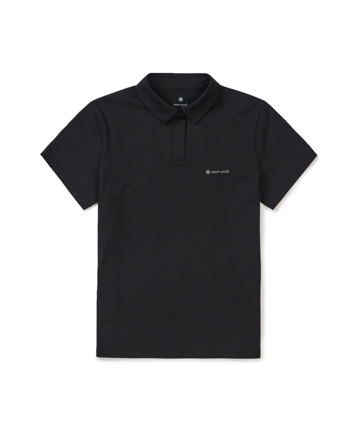 스노우피크 어패럴(SNOWPEAK APPAREL) 퀵드라이 여성 반팔 폴로 티셔츠 (S26MWTPS15) Black