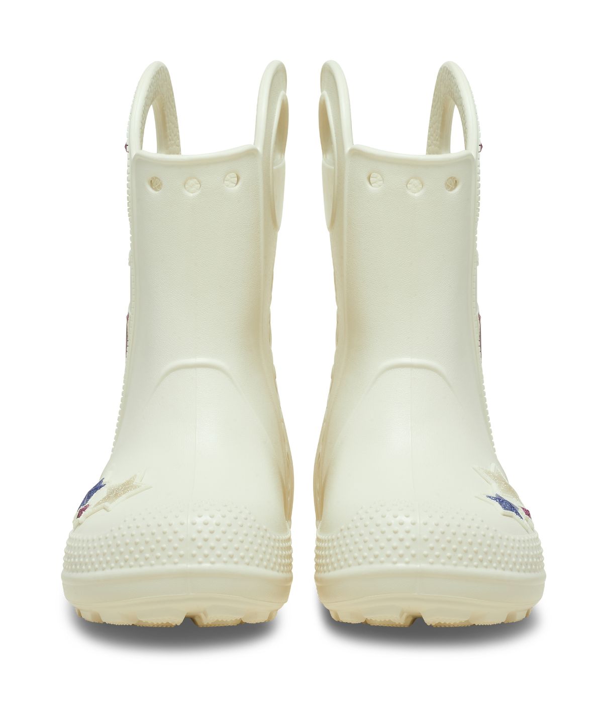 크록스키즈(CROCS KIDS) 핸들 잇 웨스턴 메탈릭 부츠 키즈 - 서밋 화이트 / 212546-2MD