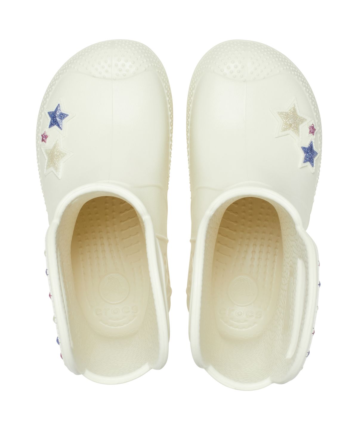 크록스키즈(CROCS KIDS) 핸들 잇 웨스턴 메탈릭 부츠 키즈 - 서밋 화이트 / 212546-2MD