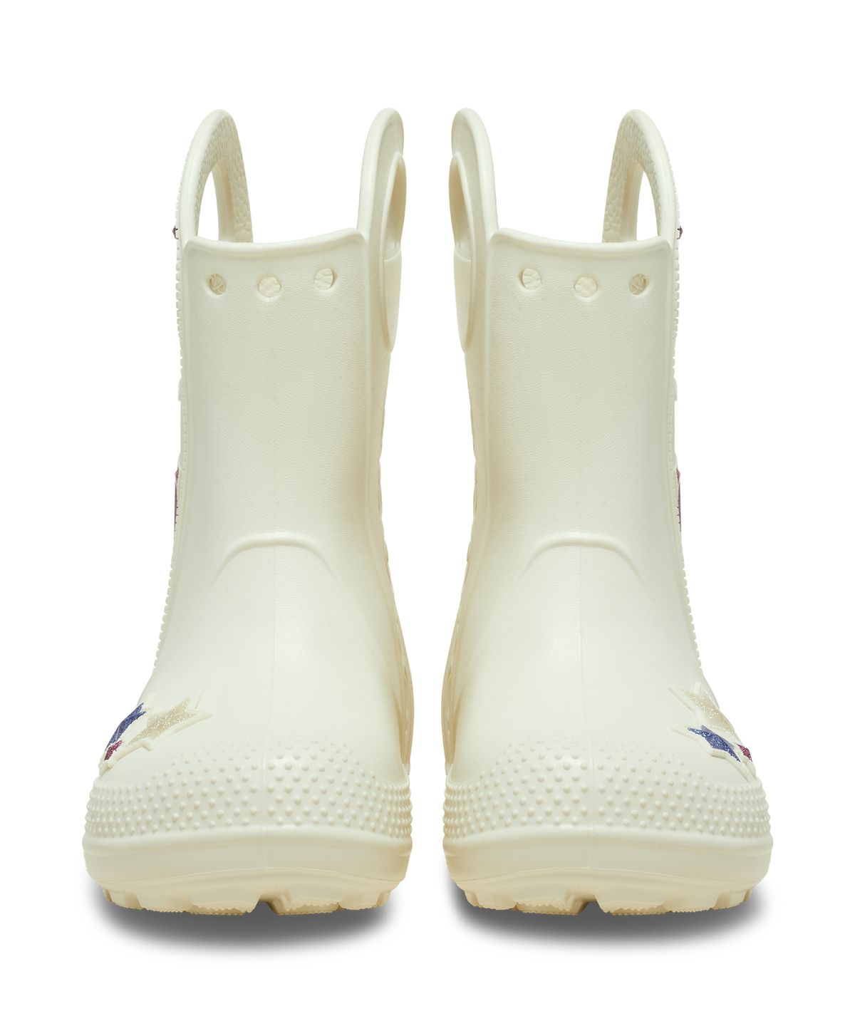 크록스키즈(CROCS KIDS) 핸들 잇 웨스턴 메탈릭 부츠 토들러 - 서밋 화이트 / 212547-2MD
