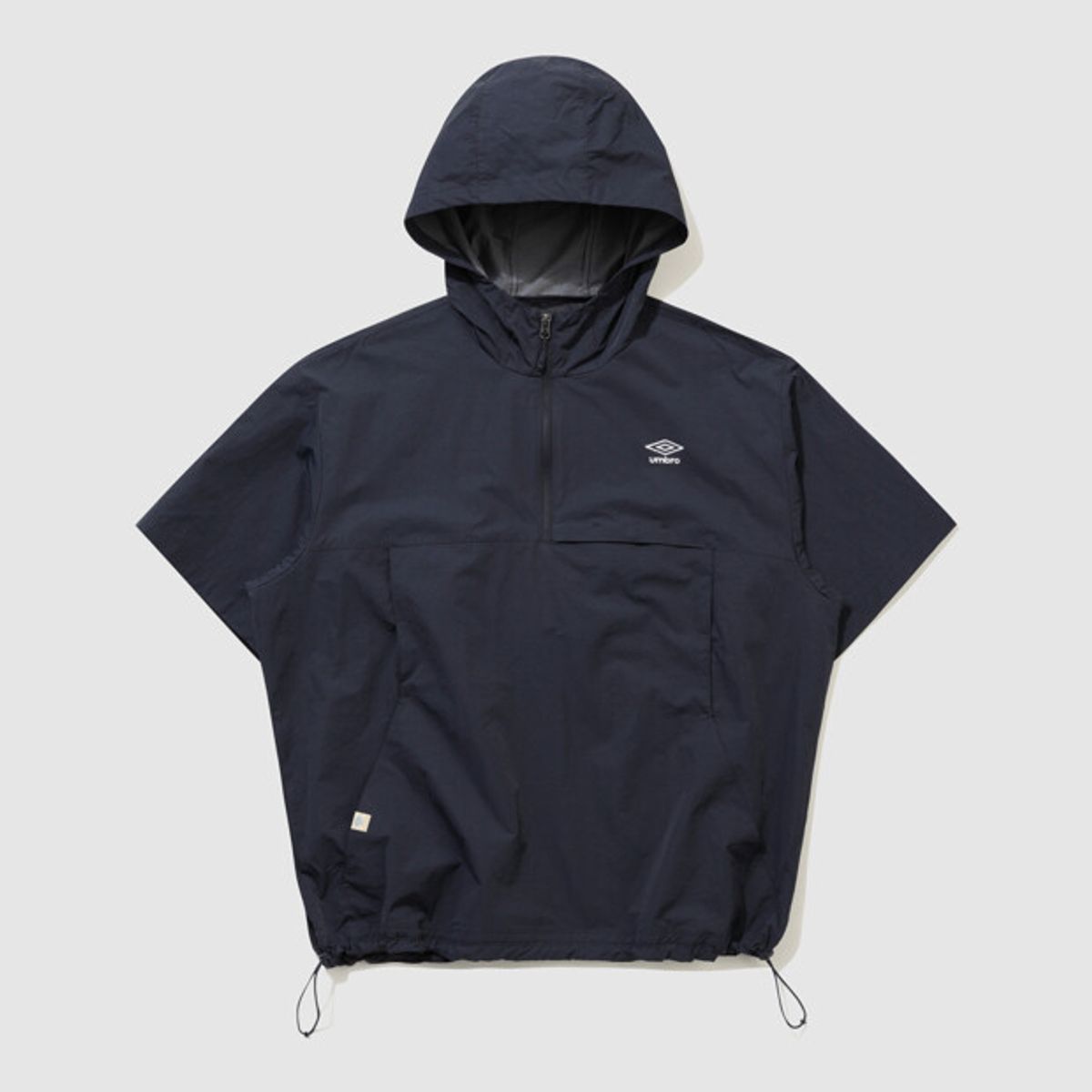 엄브로(UMBRO) 하이웨이 벤틸 후드 반팔 아노락 네이비 UR223CWT41
