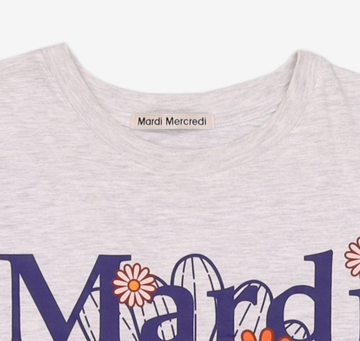 마르디 메크르디(MARDI MERCREDI) 반소매 티셔츠 FREE