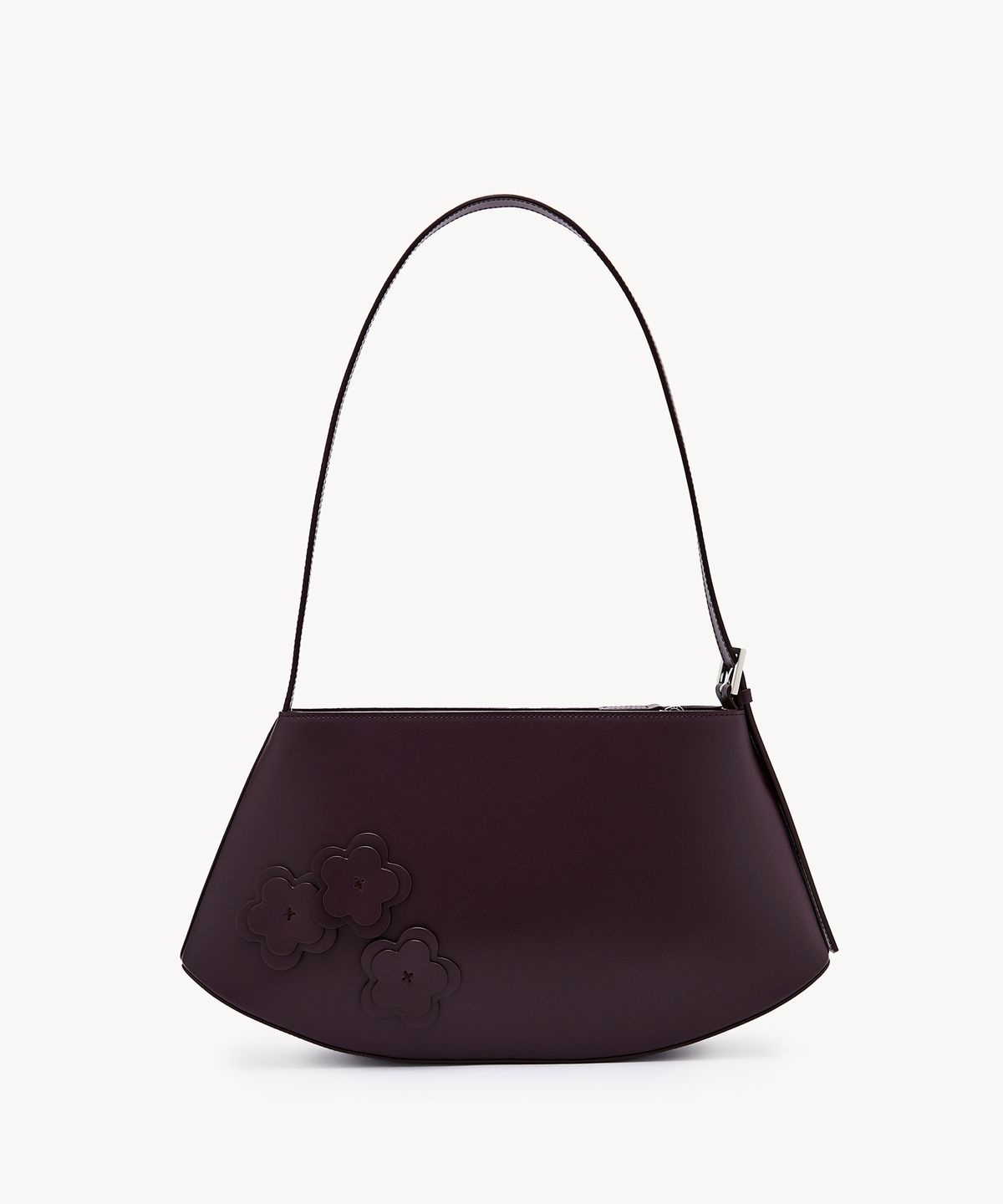 끌라베(CLAVE) 미아 플라워 버건디 토트백 (MIA FLOWER BrurgundyTote Bag)