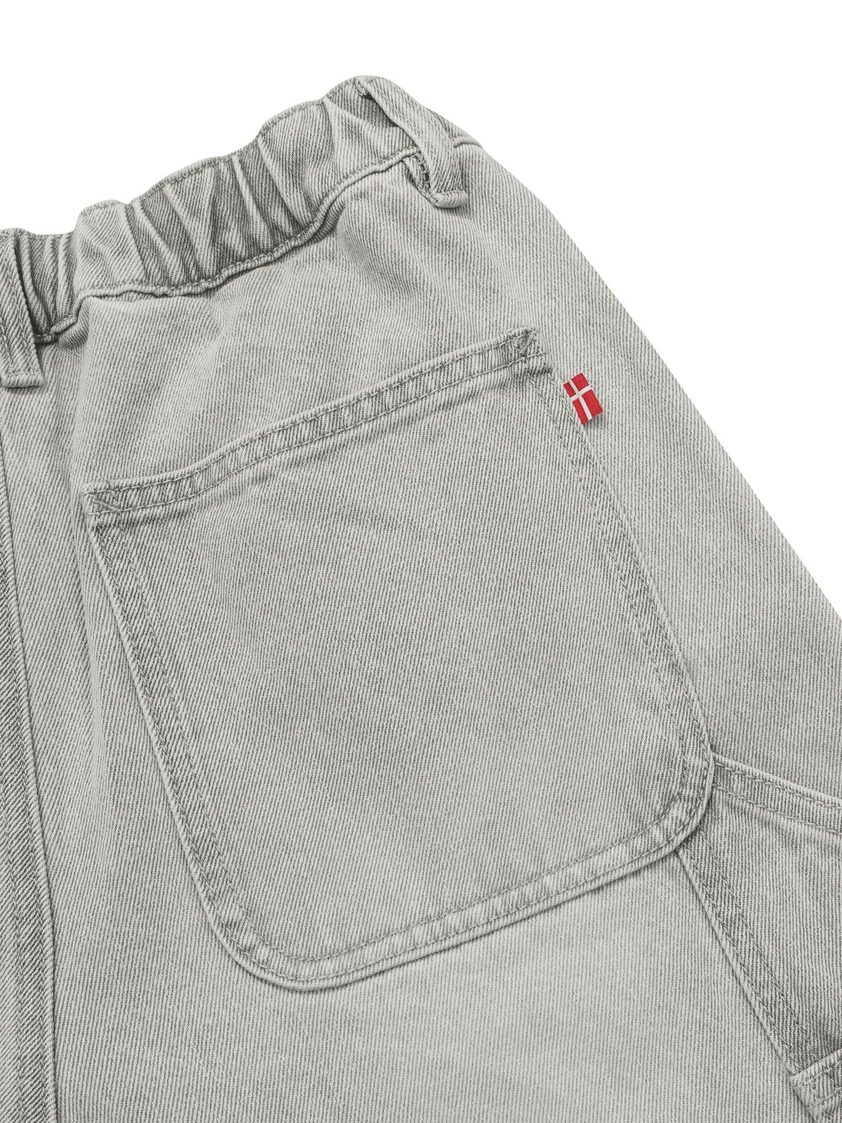 노르디스크(NORDISK) 데님 쇼츠 - U_SHIMMER GREY