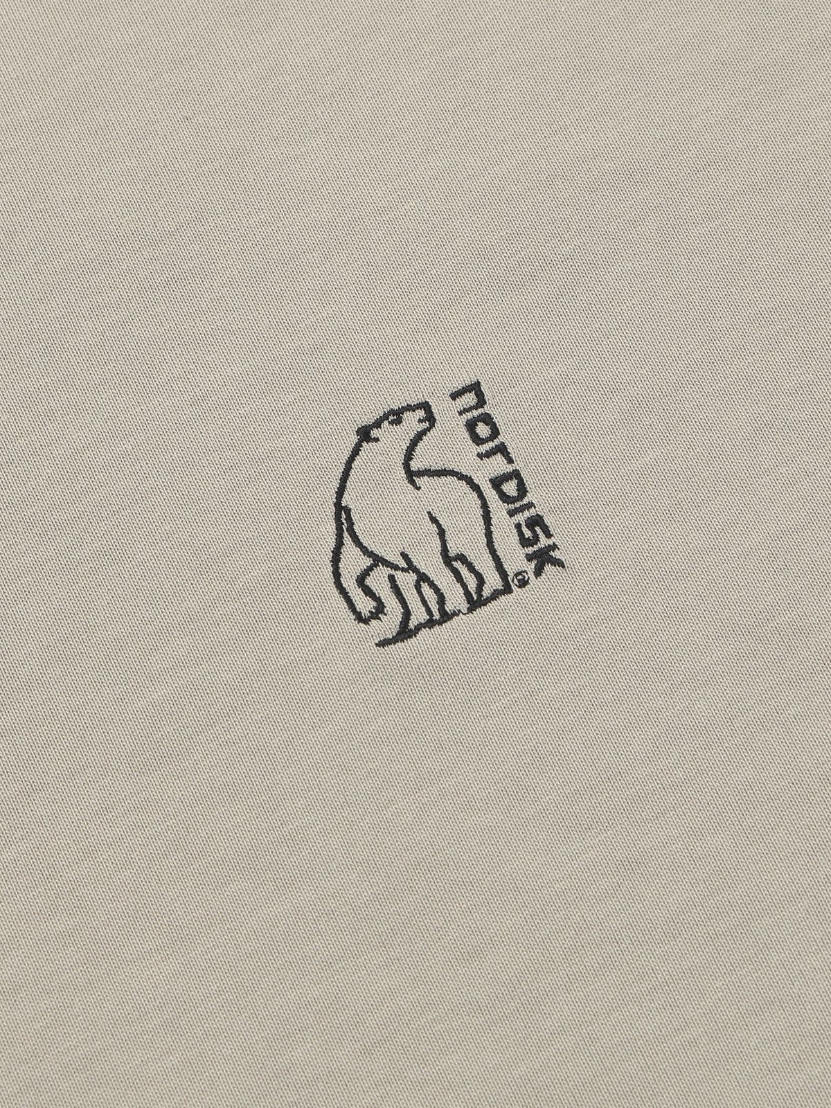노르디스크(NORDISK) 카라반 카툰 반팔 티셔츠 - U_SHIMMER GREY