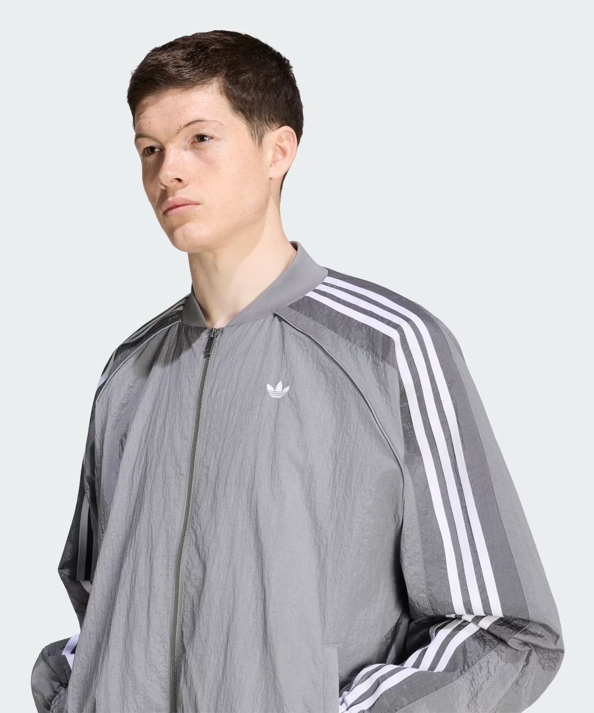 아디다스(ADIDAS) 아딜레늄 시즌 5 트랙탑 - 그레이 / KX4830