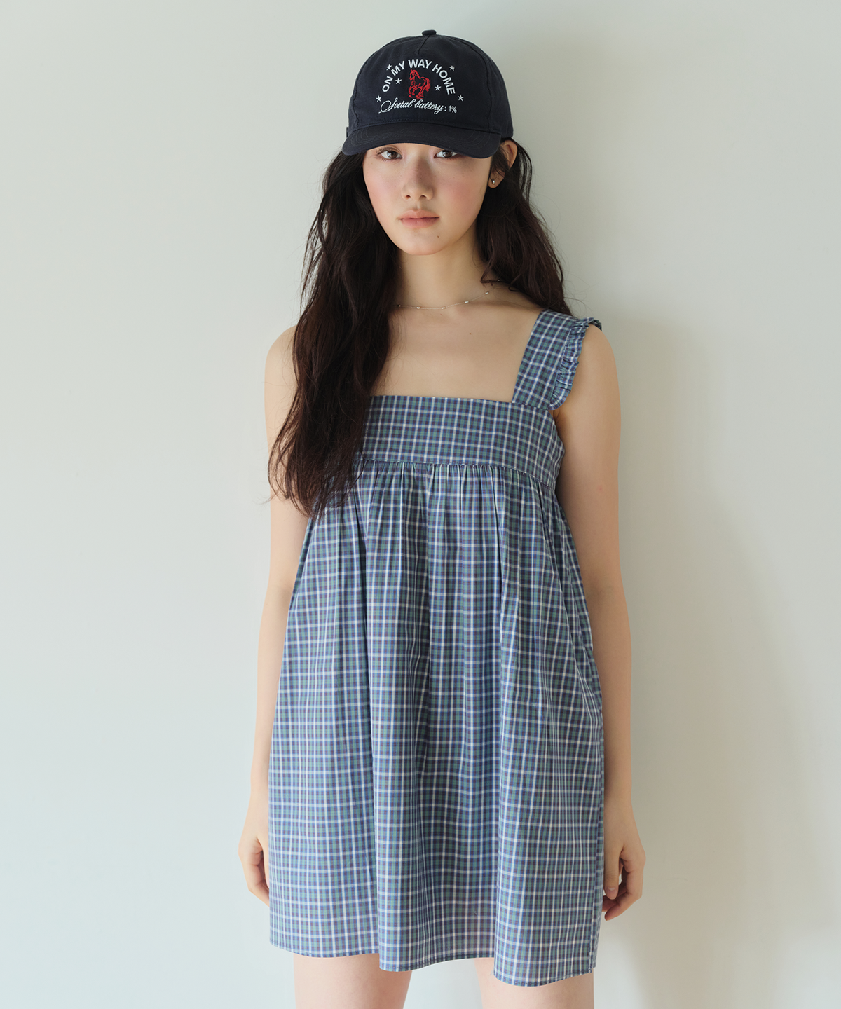 홈바디띵즈(HOMEBODY THINGS) Homebody Social Cap (NAVY)