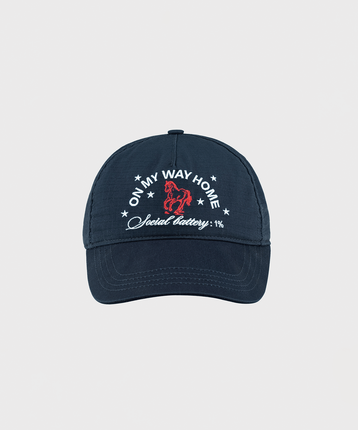 홈바디띵즈(HOMEBODY THINGS) Homebody Social Cap (NAVY)